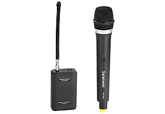 SARAMONIC SR-WM4CA VHF Kablosuz El Mikrofon Sistem Kiti Siyah