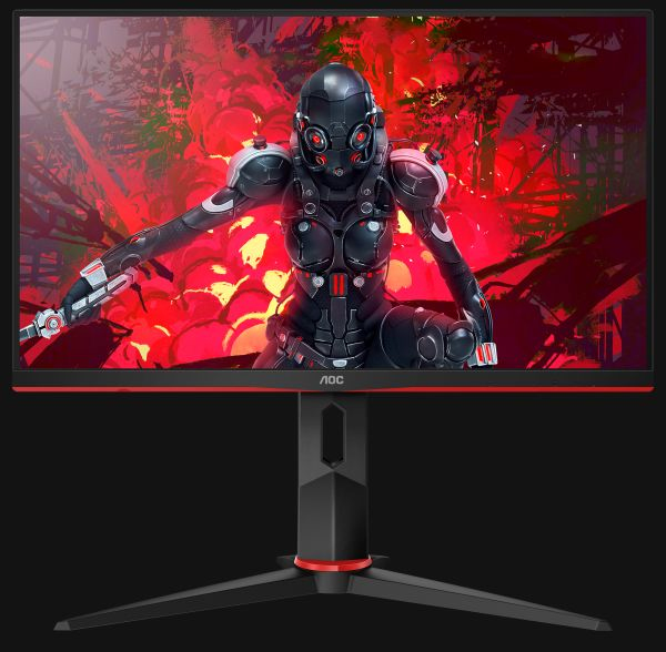 Monitor gaming - AOC 24G2U5/BK, 24" Full HD IPS, 1ms, AMD FreeSync, Negro