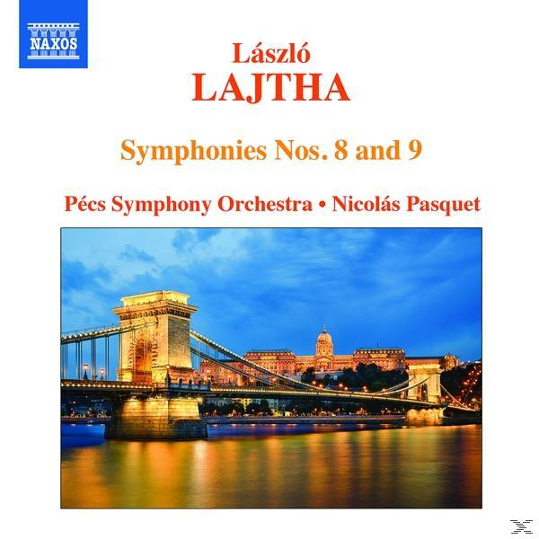 László Lajtha szimfóniáinak albumborítója, egy híddal a vízen éjszaka.