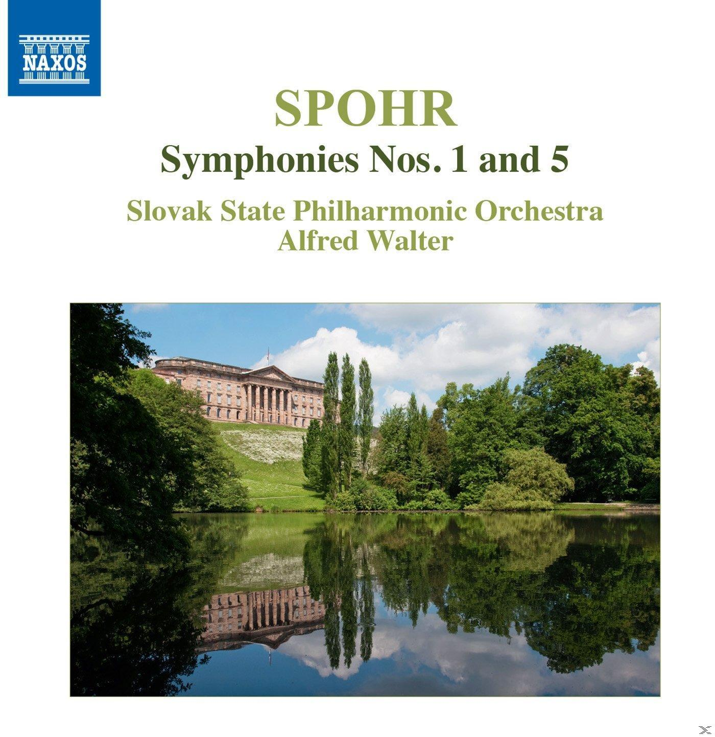Alfred Walter, Slovak State Philharmonic Orchestra - Sinfonien 1+5  - (CD)