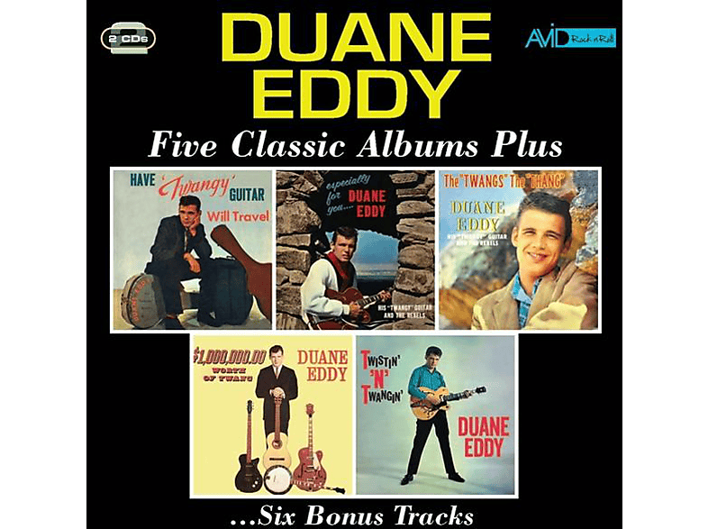 Duane Eddy - FIVE CLASSIC ALBUMS PLUS  - (CD)