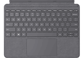 MICROSOFT Surface Go 2 Type Cover, Alcantara, Platin (KCS-00130)
