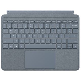 MICROSOFT Surface Go 2 Type Cover, Alcantara, Eisblau (KCS-00109)