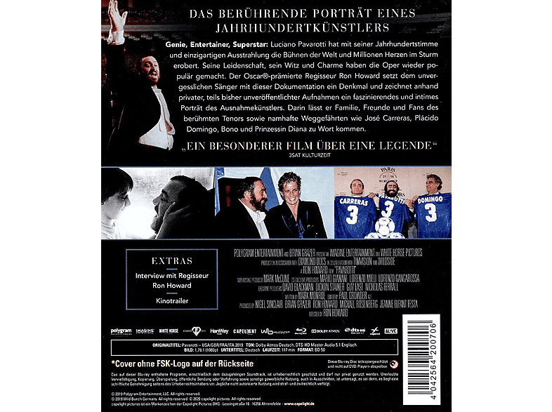 Thumbnail - Pavarotti Blu-ray