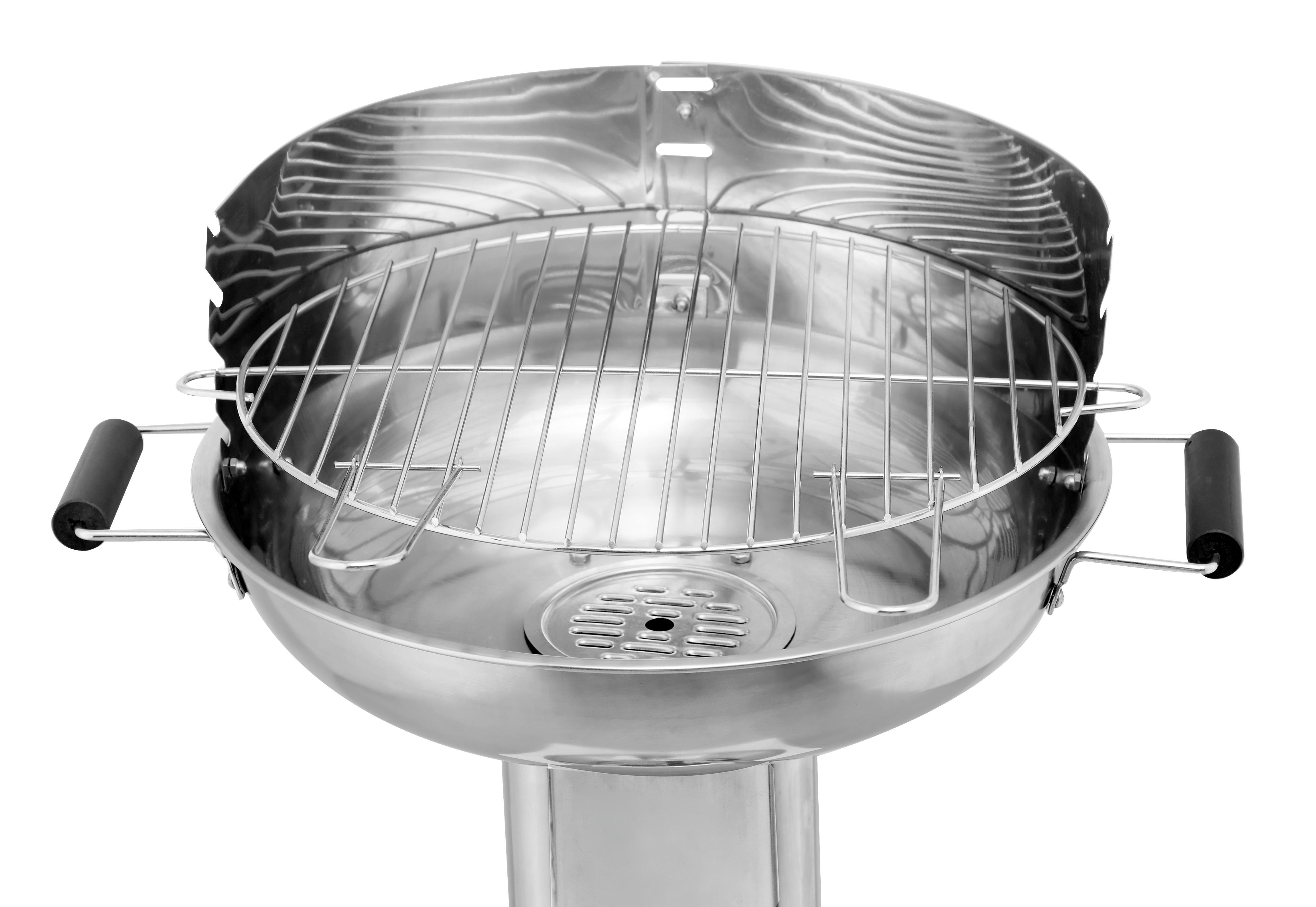 TEPRO 0824 Hartford Kohlegrill, Edelstahl 