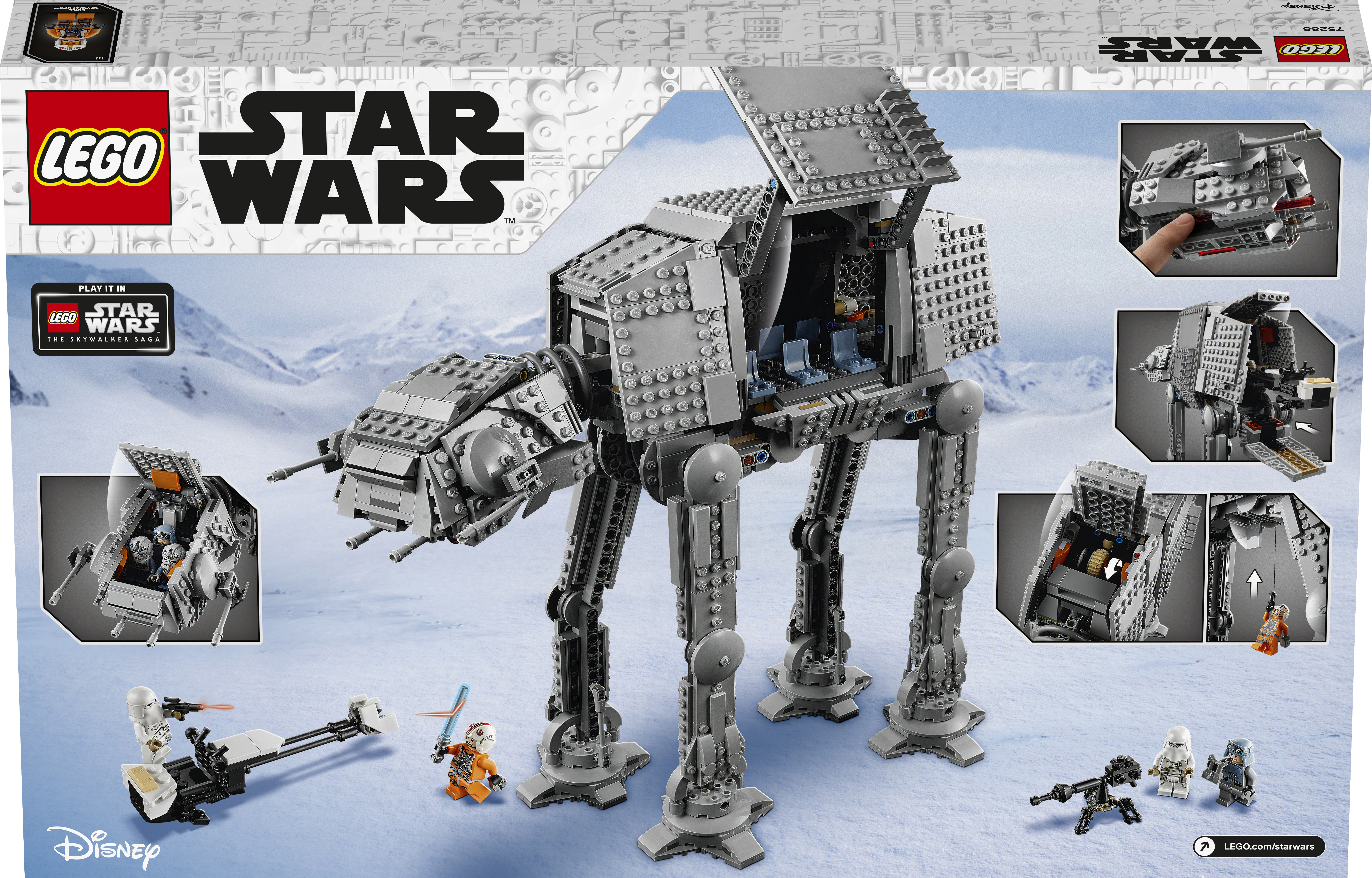 LEGO 75288 AT-AT™ Bausatz, Mehrfarbig