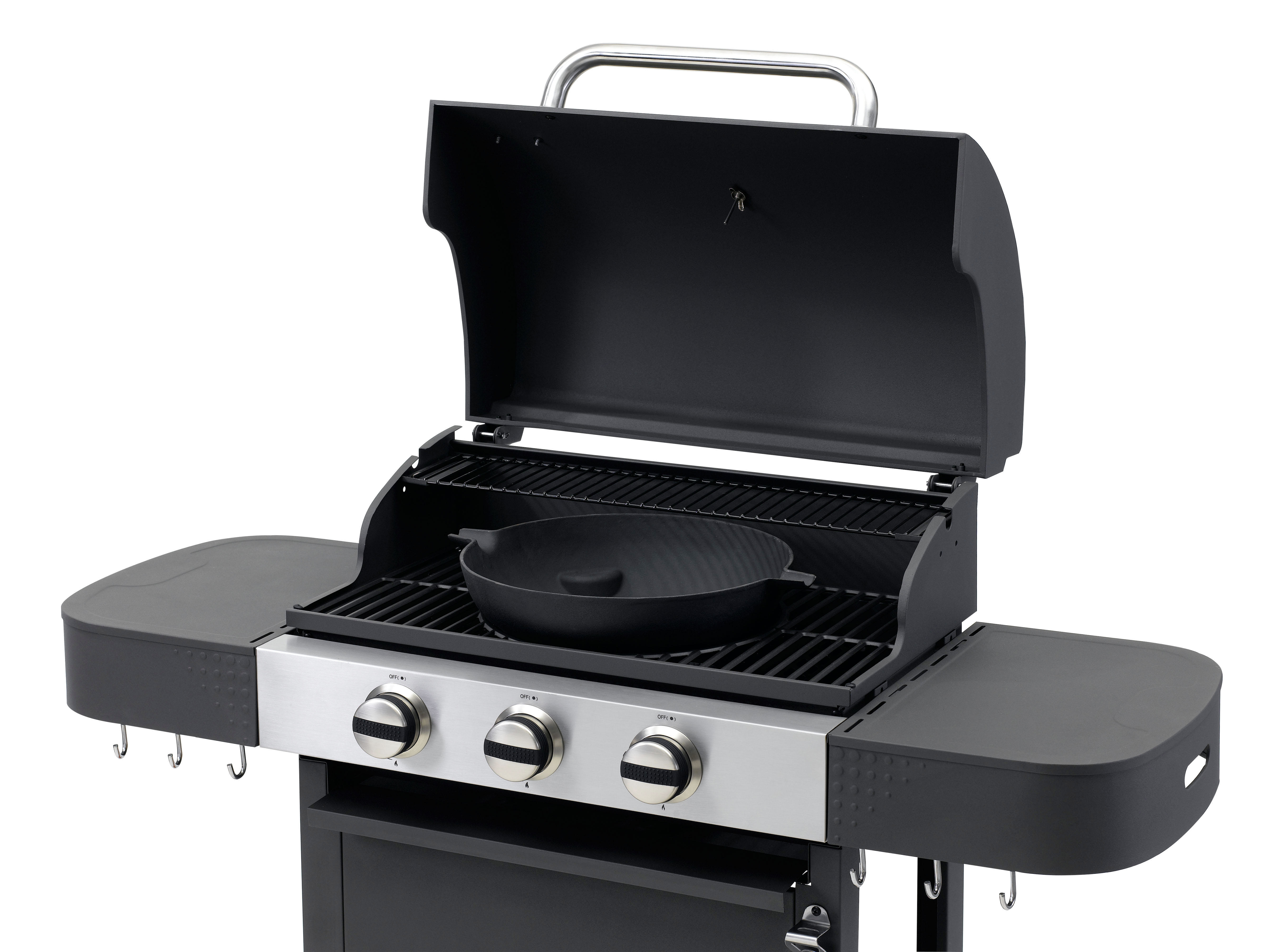 TEPRO 3166N Medford Gasgrill, Anthrazit/Silber (9900 Watt)