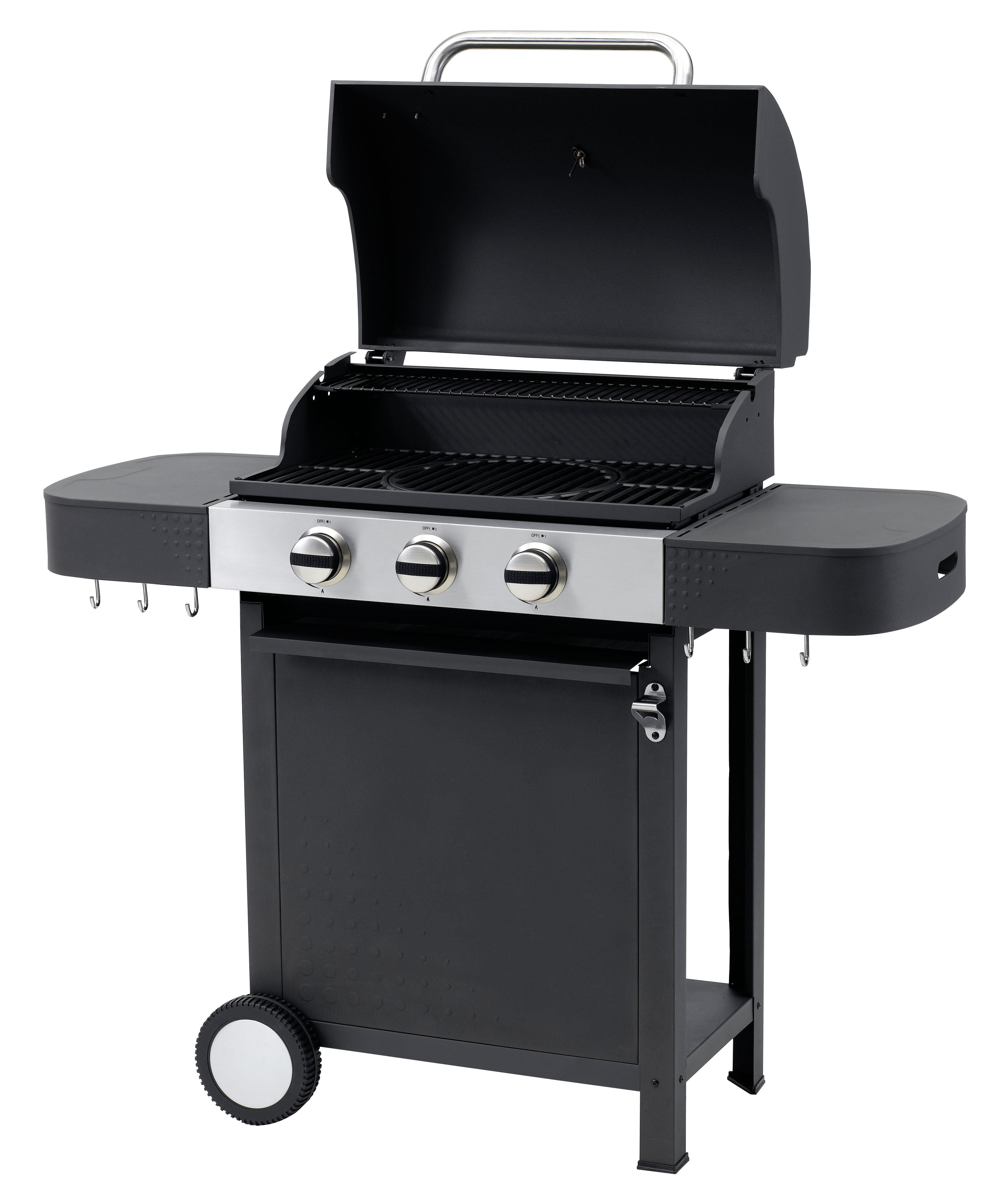 TEPRO 3166N Medford Gasgrill, Anthrazit/Silber (9900 Watt)