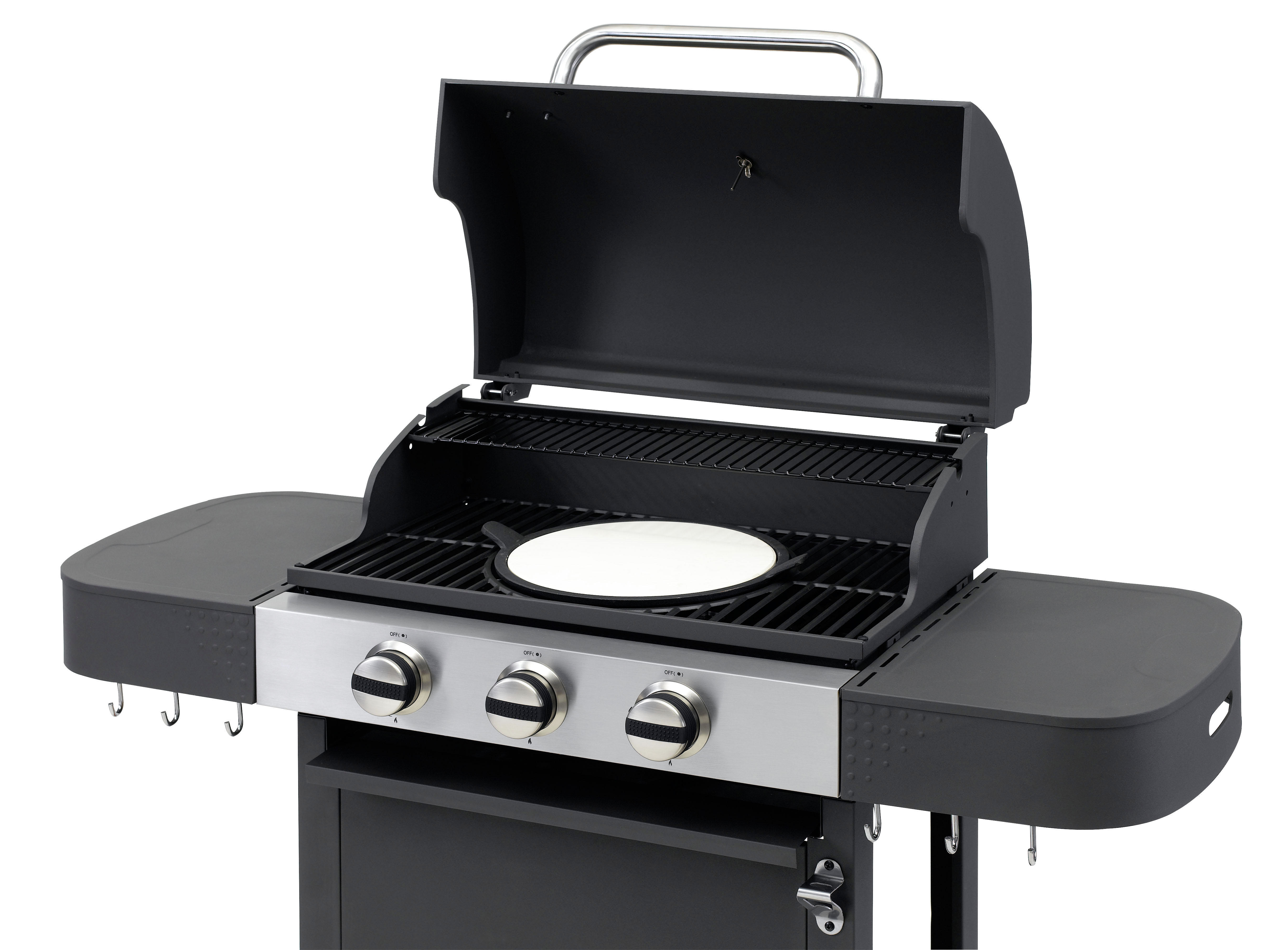 TEPRO 3166N Medford Gasgrill, Anthrazit/Silber (9900 Watt)