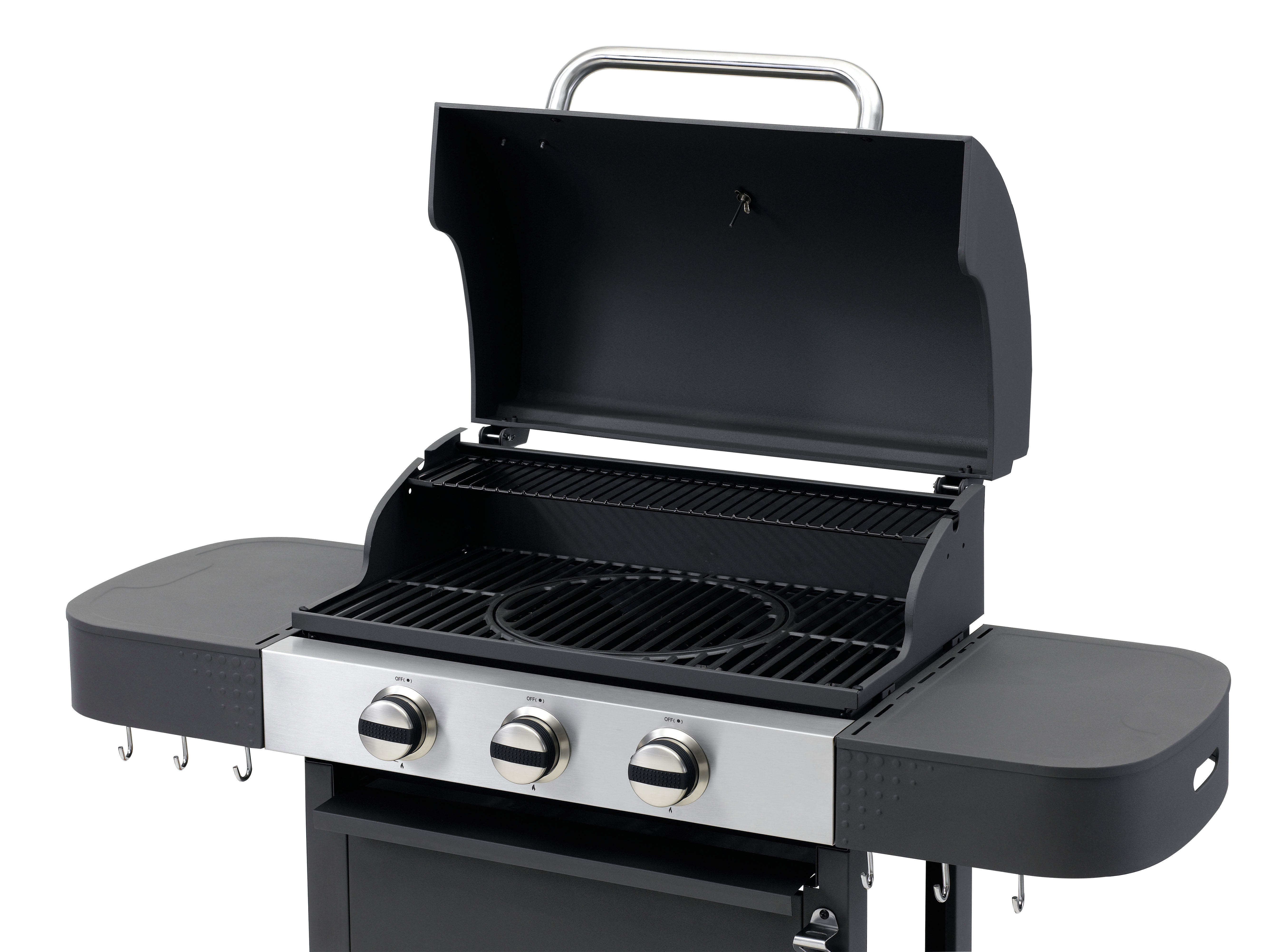 TEPRO 3166N Medford Gasgrill, Anthrazit/Silber (9900 Watt)