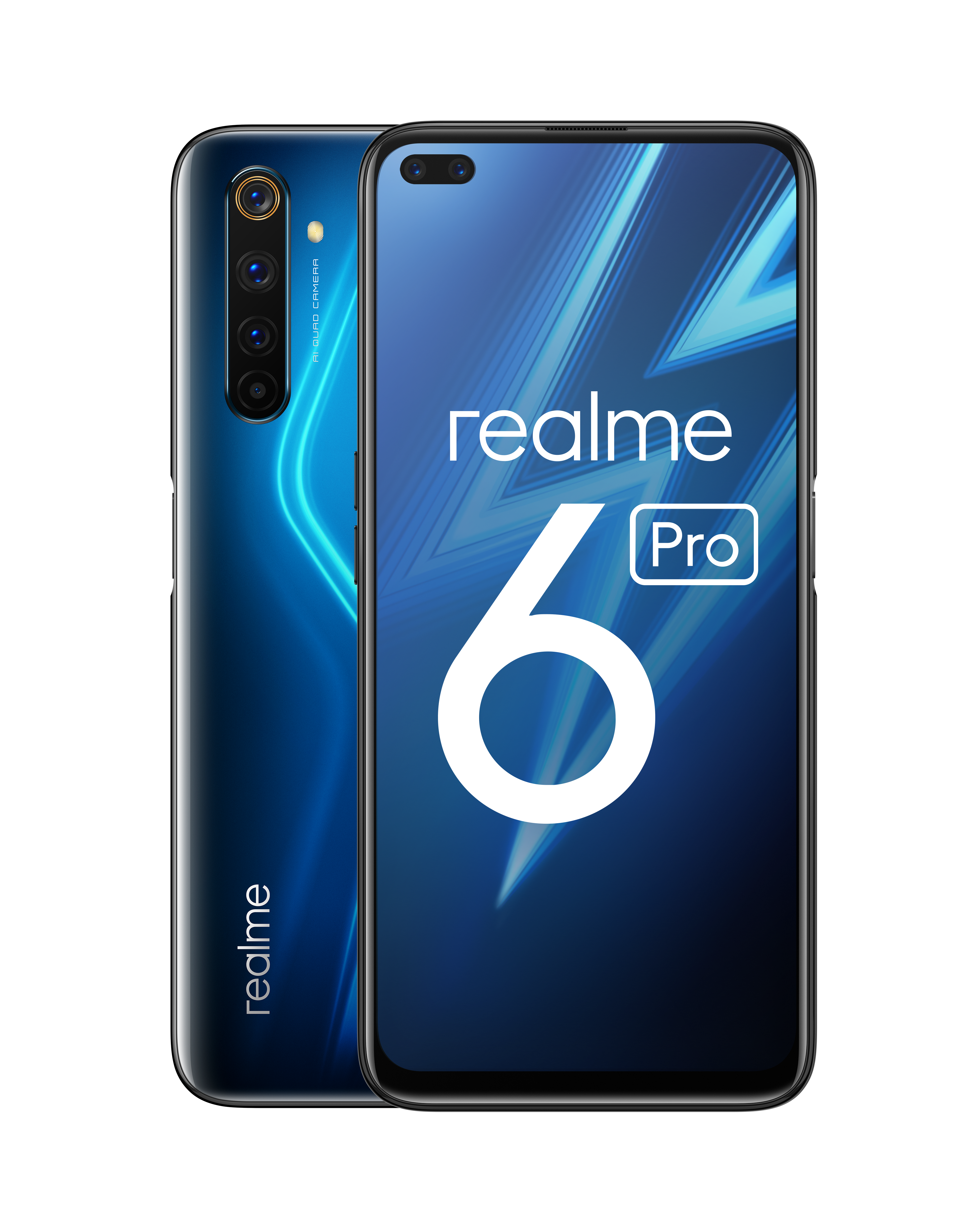 Móvil - realme 6 Pro, Azul, 128 GB, 8 GB, 6.6" Full HD+, Snapdragon 720G, 4300 mAh, Android