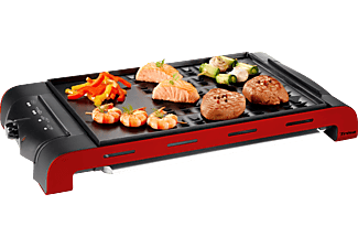 TRISA Health Grill - Tischgrill (Schwarz/Rot)