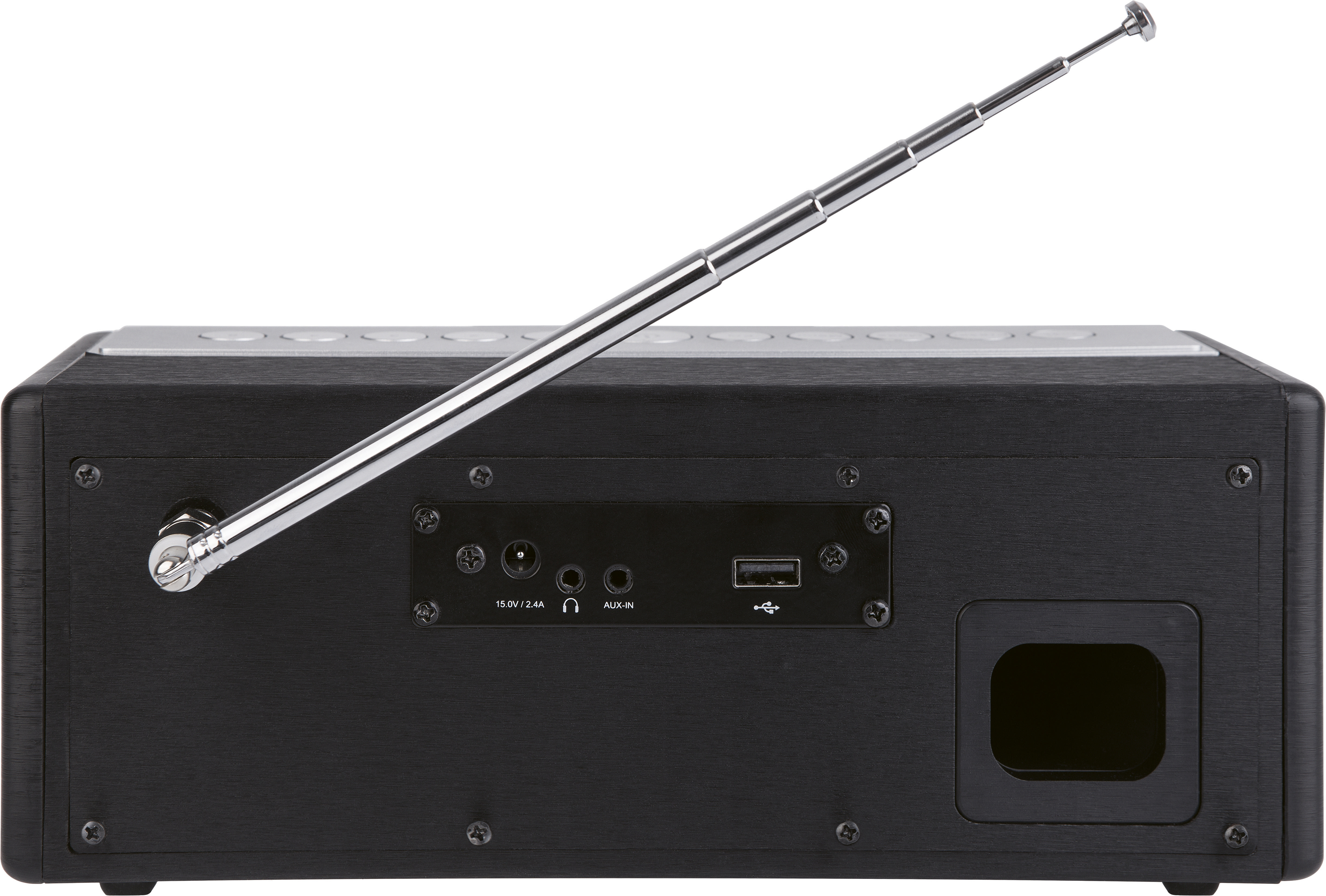 TELESTAR S20i  Multifunktionsradio, digital, DAB, DAB+, FM, Internet Radio, Bluetooth, Schwarz/Silber