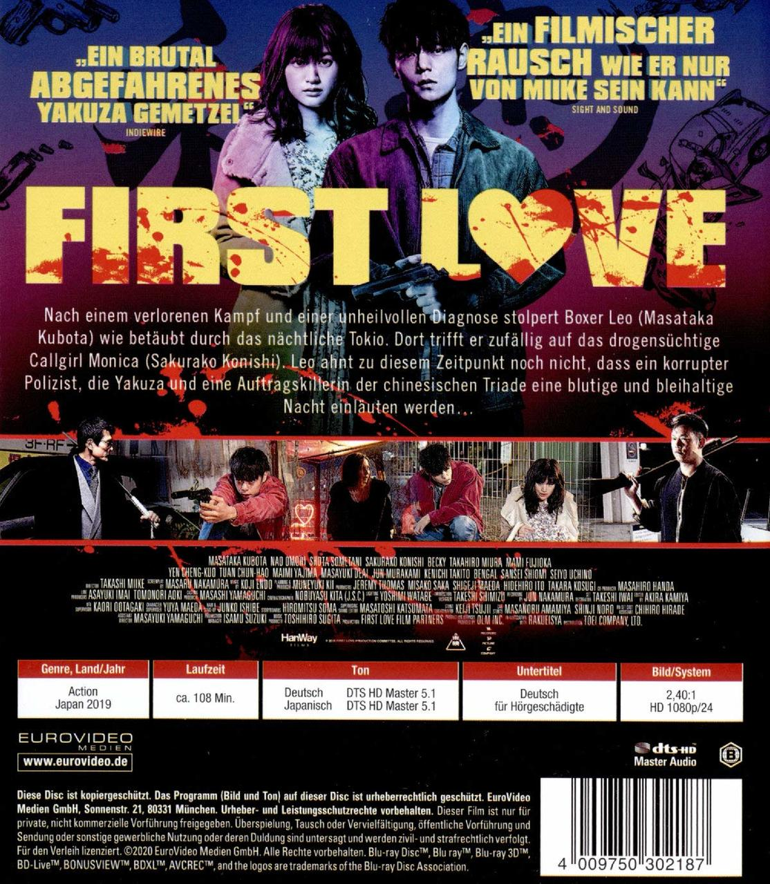 First Love Blu-ray