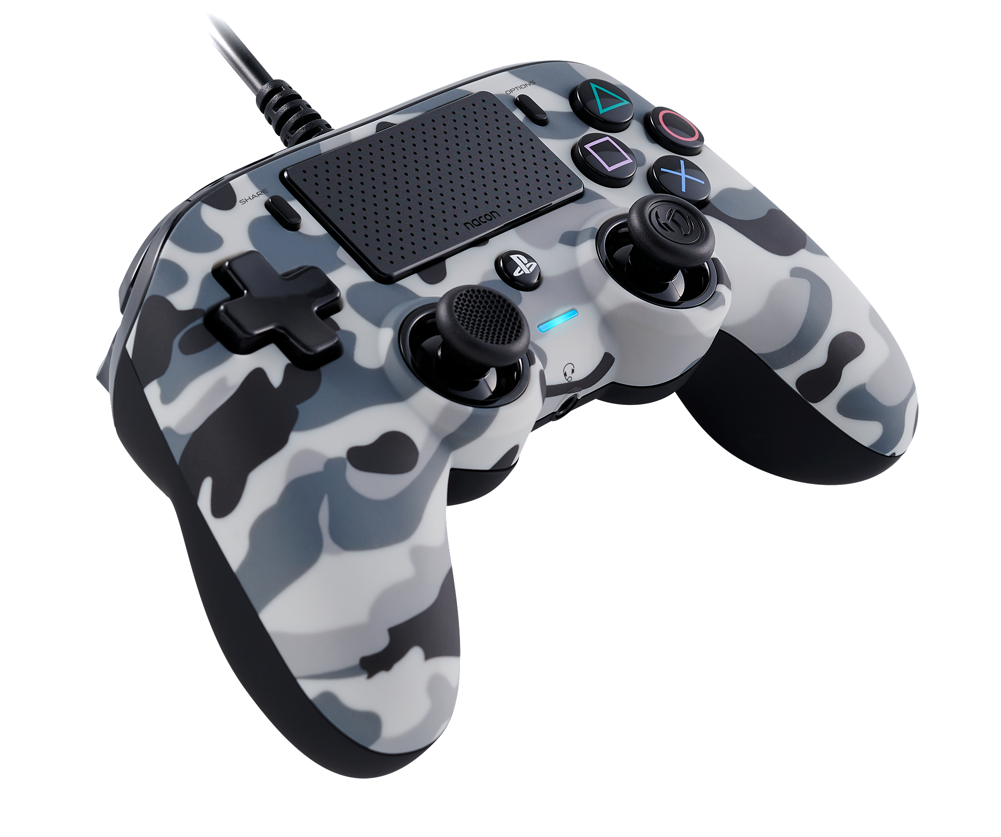 Controller CONTROLLER NACON Camo/Grey PS4 für Wireless 4 Gaming (OFF. LIZENZ) PlayStation