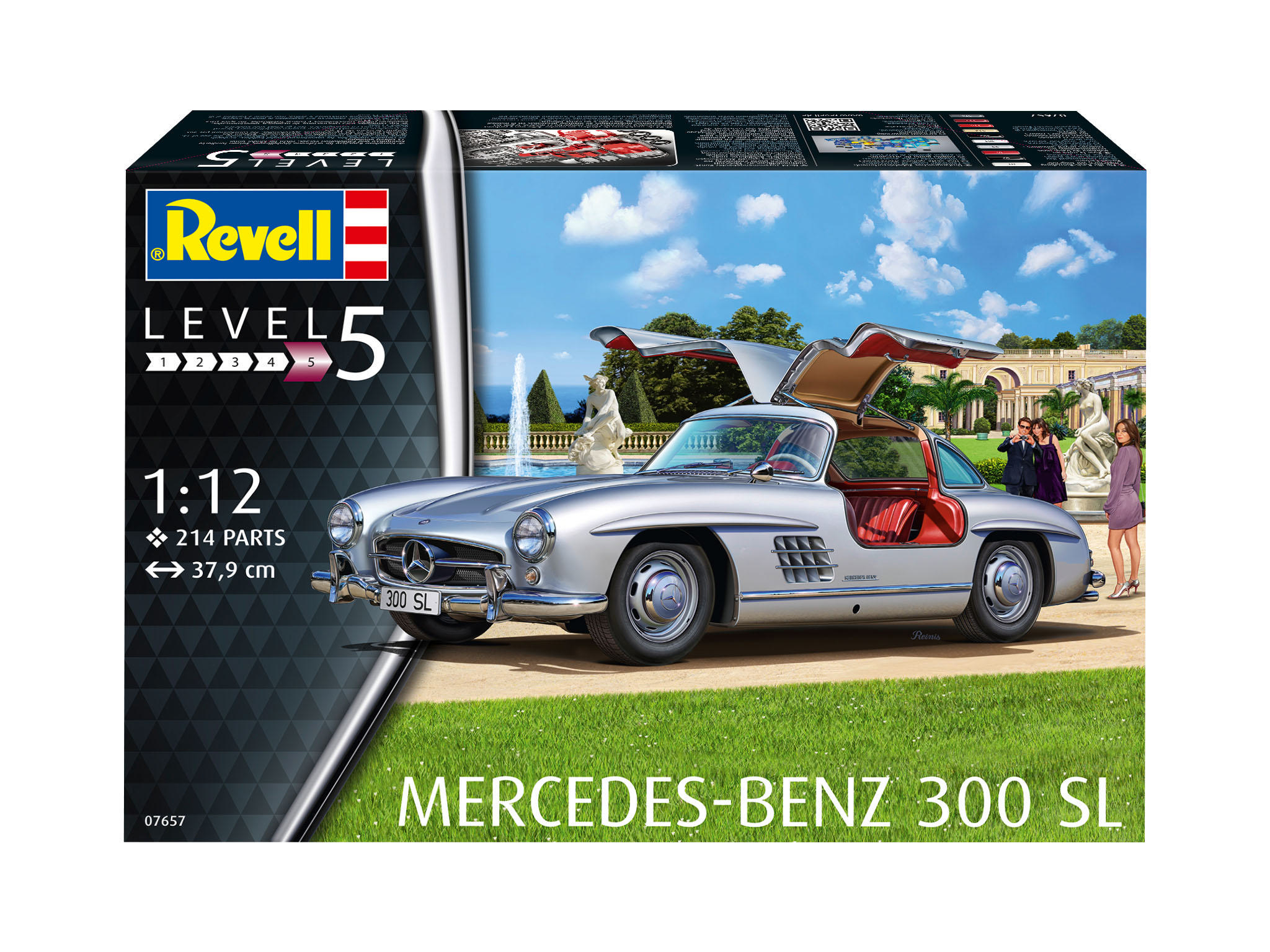 300 Benz SL Bausatz, Mercedes Mehrfarbig REVELL