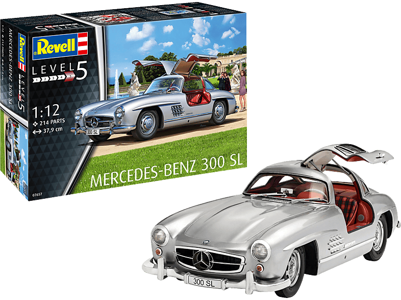 300 Benz SL Bausatz, Mercedes Mehrfarbig REVELL