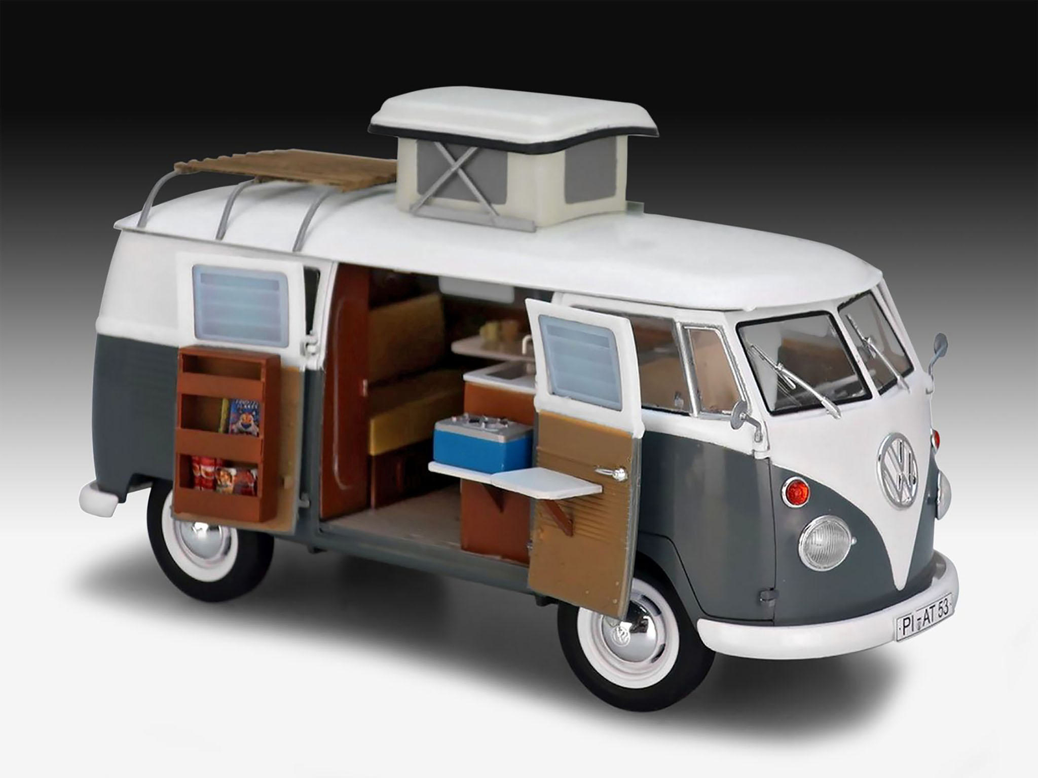 Camper REVELL VW Mehrfarbig Bausatz, T1