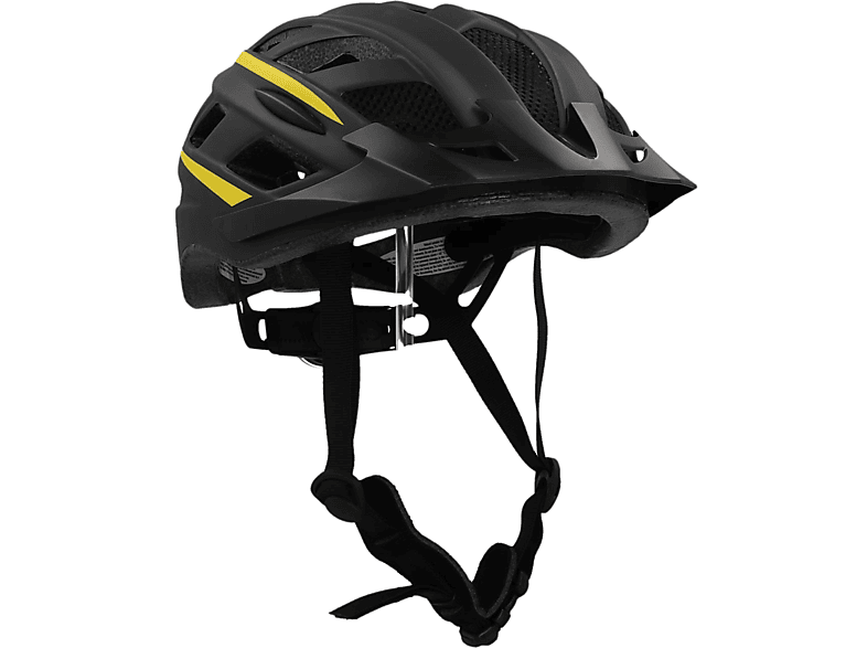 FISCHER 50452 Urban Montis L/XL (Fahrradhelm, 58-61 cm, Schwarz/Gelb)