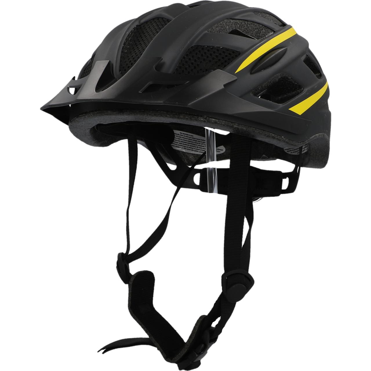 Montis Schwarz/Gelb) Urban L/XL cm, FISCHER 58-61 (Fahrradhelm, 50452