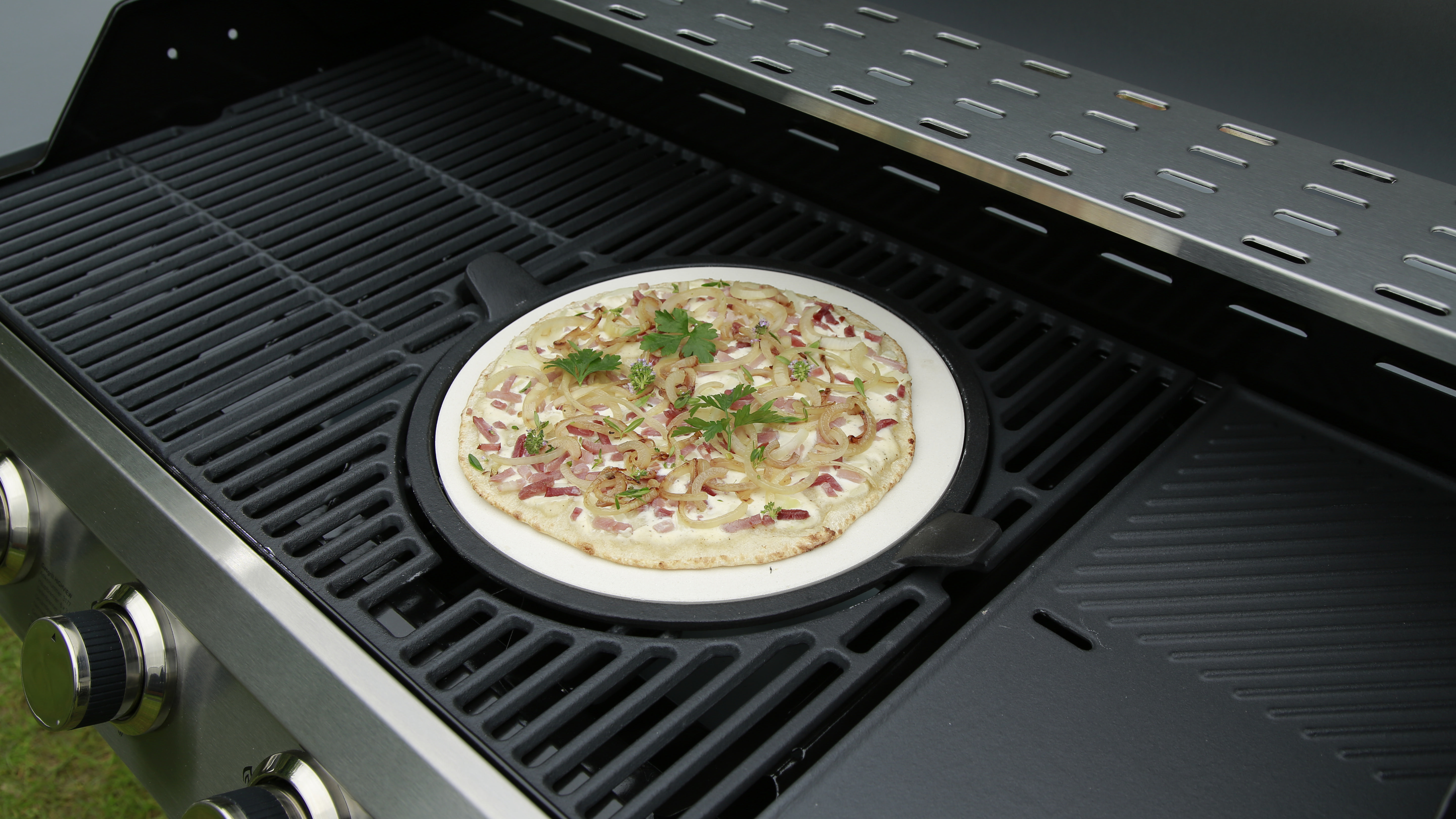 TEPRO 3177 Highview Gasgrill, Anthrazit/Edelstahl (22050 Watt)