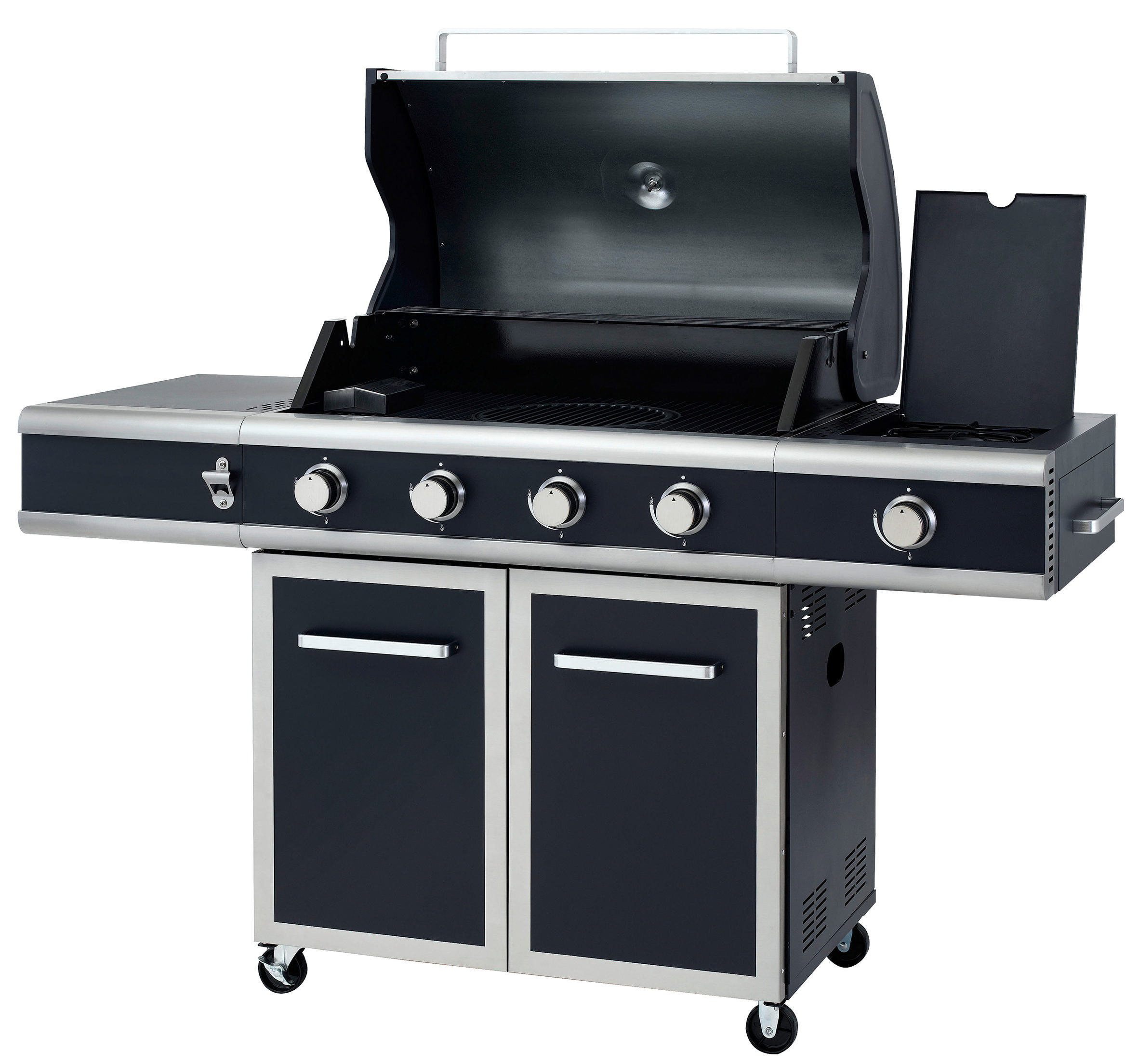 TEPRO 3175 Vancouver Gasgrill, Dunkelblau/Edelstahl (16900 Watt)