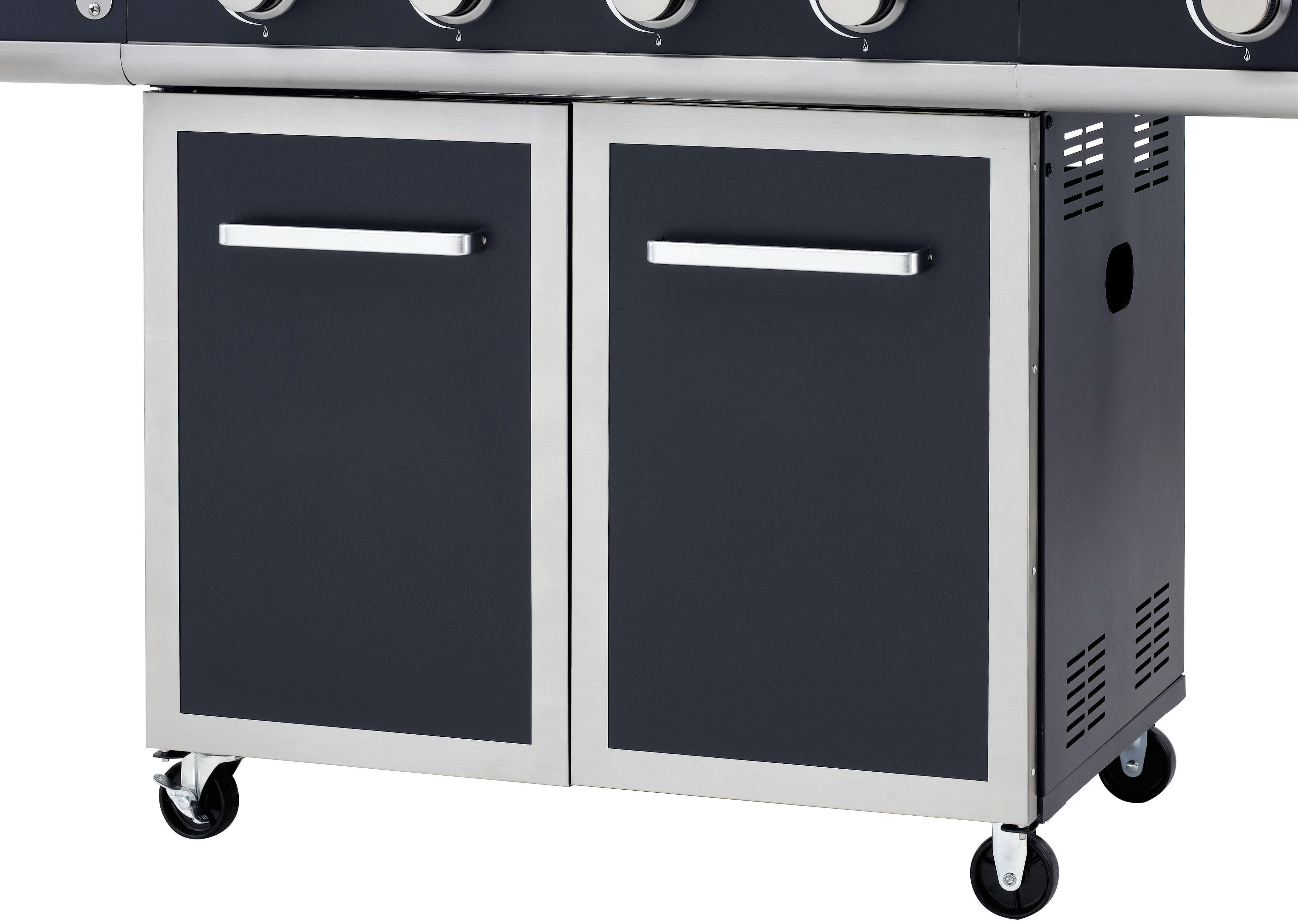 TEPRO 3175 Vancouver Gasgrill, Dunkelblau/Edelstahl (16900 Watt)