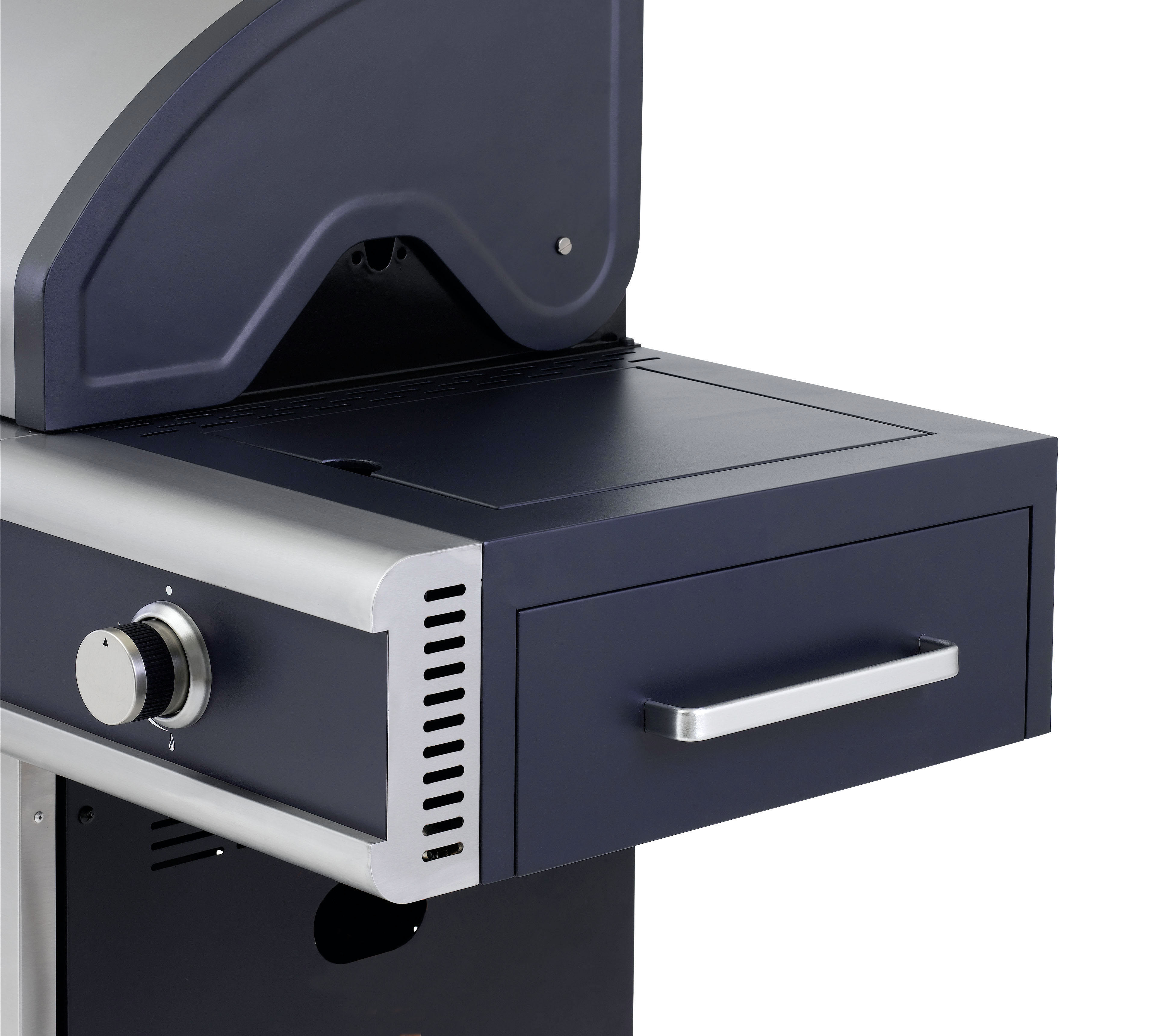 TEPRO 3175 Vancouver Gasgrill, Dunkelblau/Edelstahl (16900 Watt)