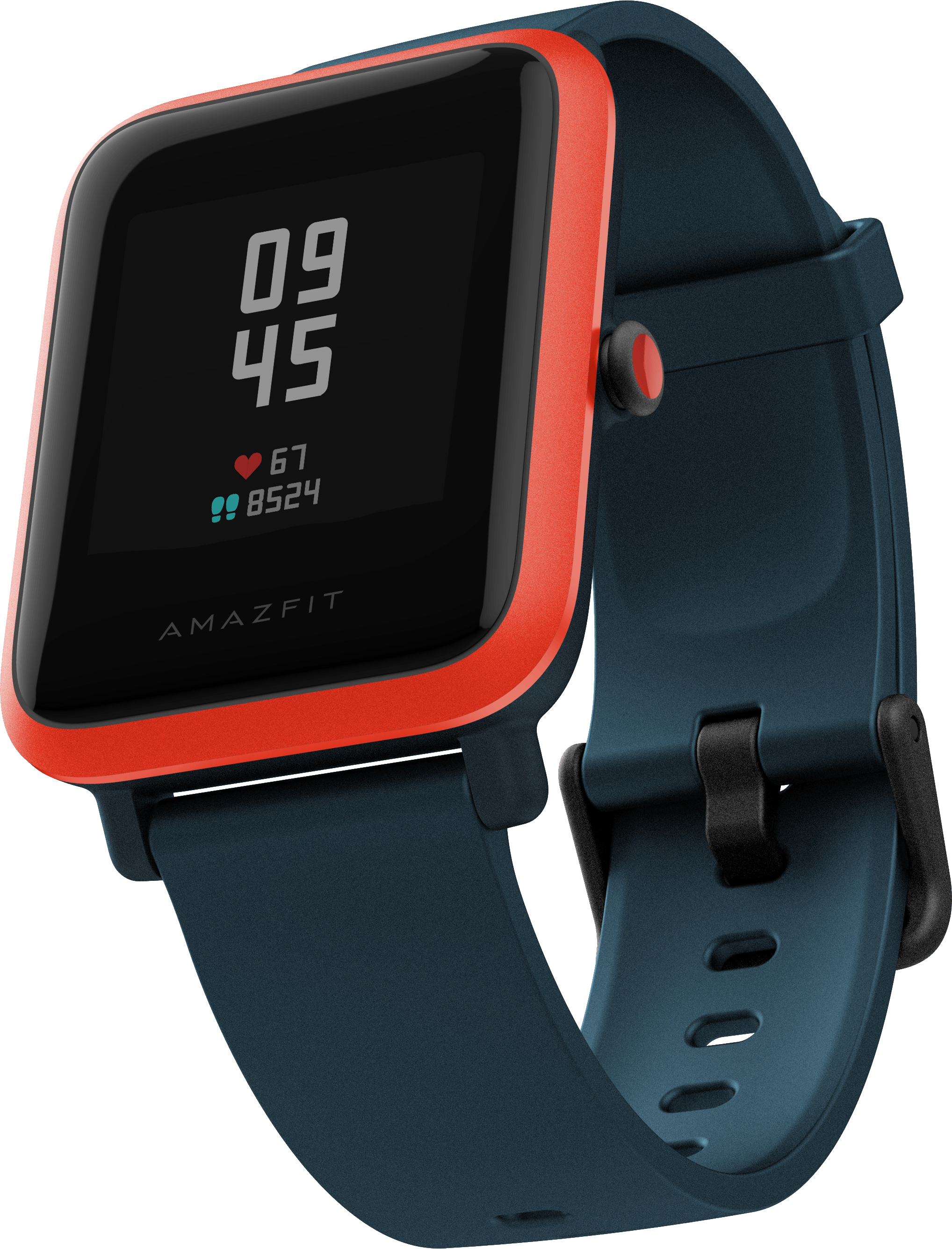 AMAZFIT BIP S, Smartwatch, 85 mm + 110 mm, Red Orange