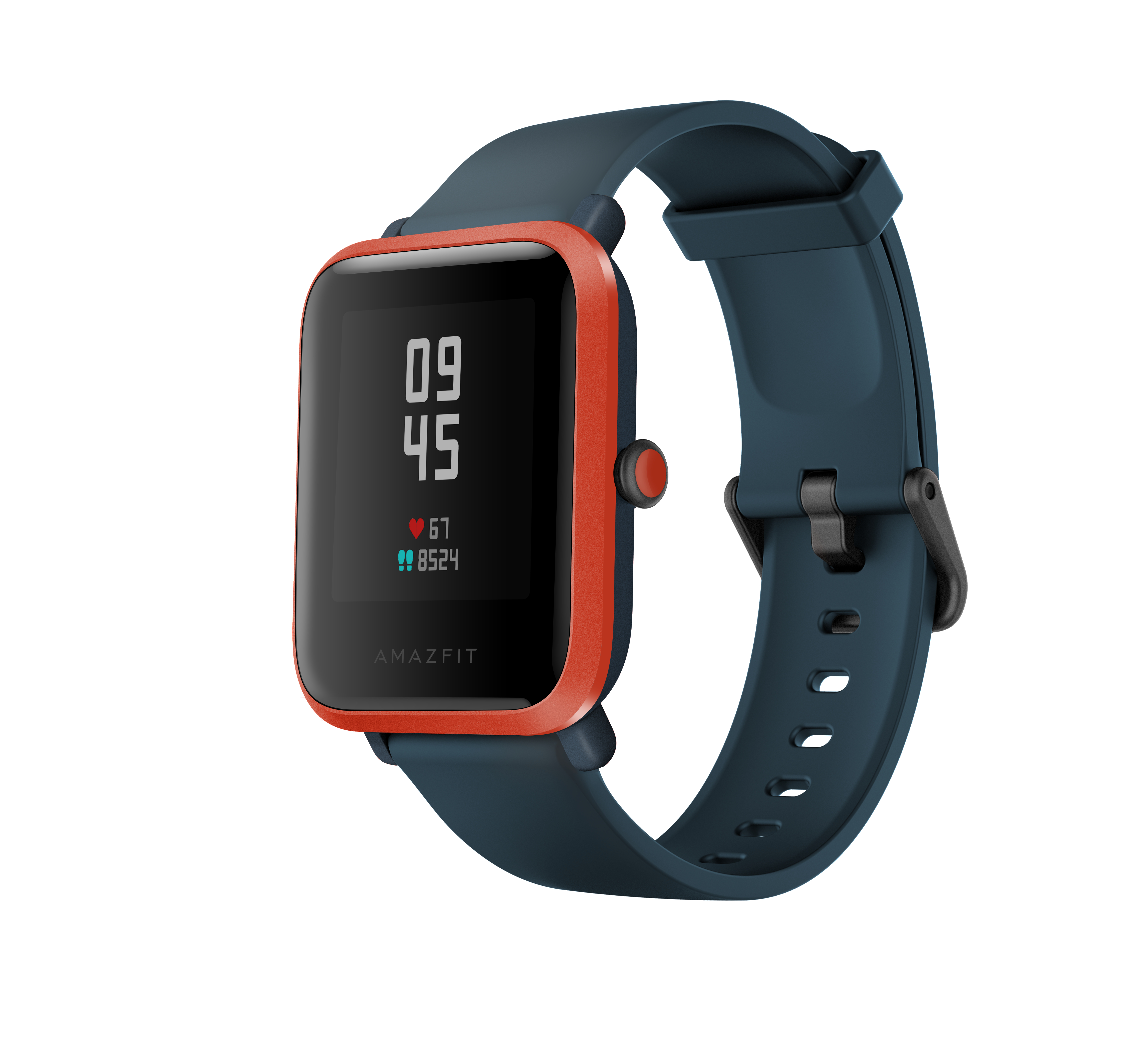 AMAZFIT BIP S, Smartwatch, 85 mm + 110 mm, Red Orange