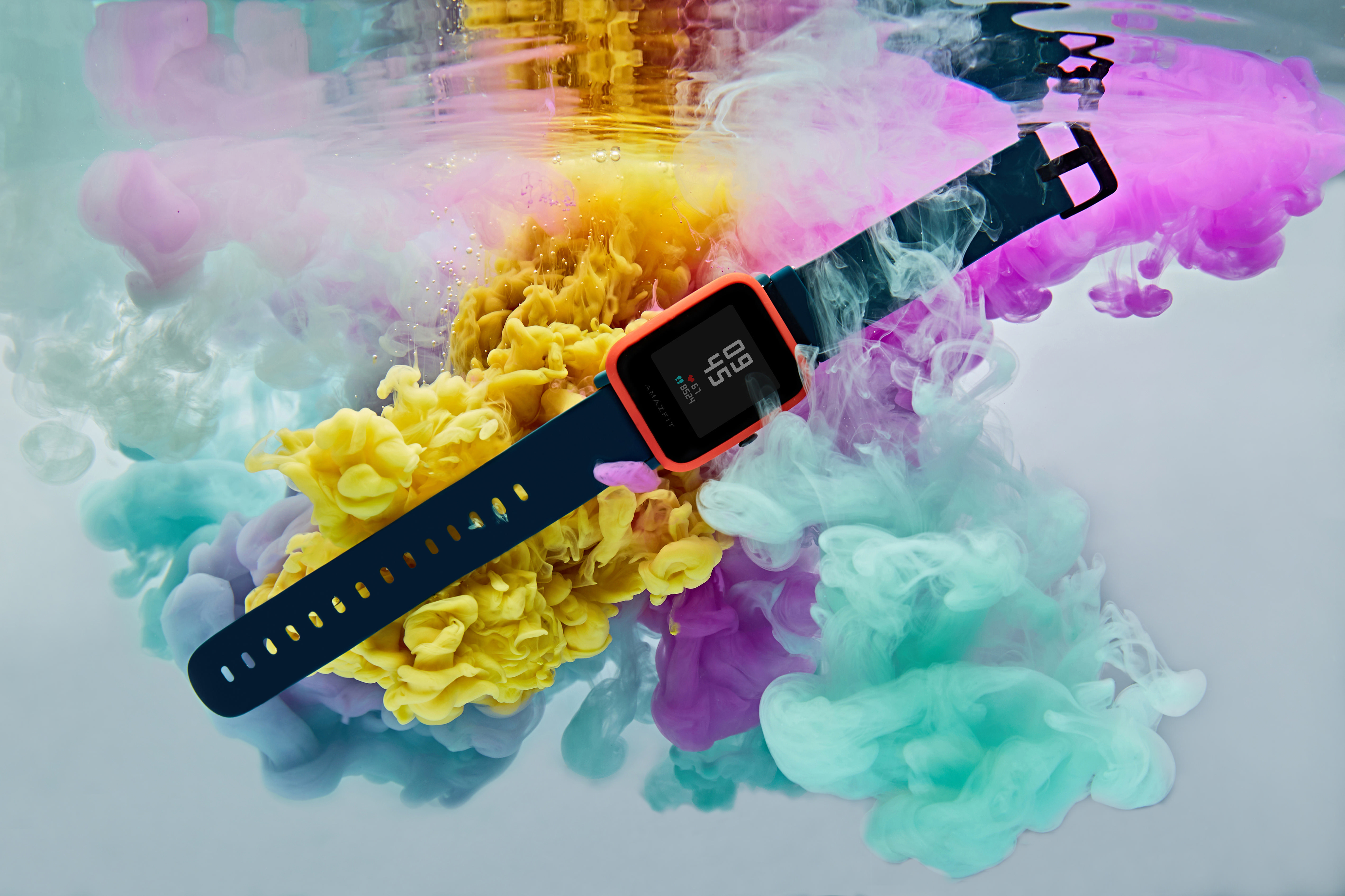 AMAZFIT BIP S, Smartwatch, 85 mm + 110 mm, Red Orange