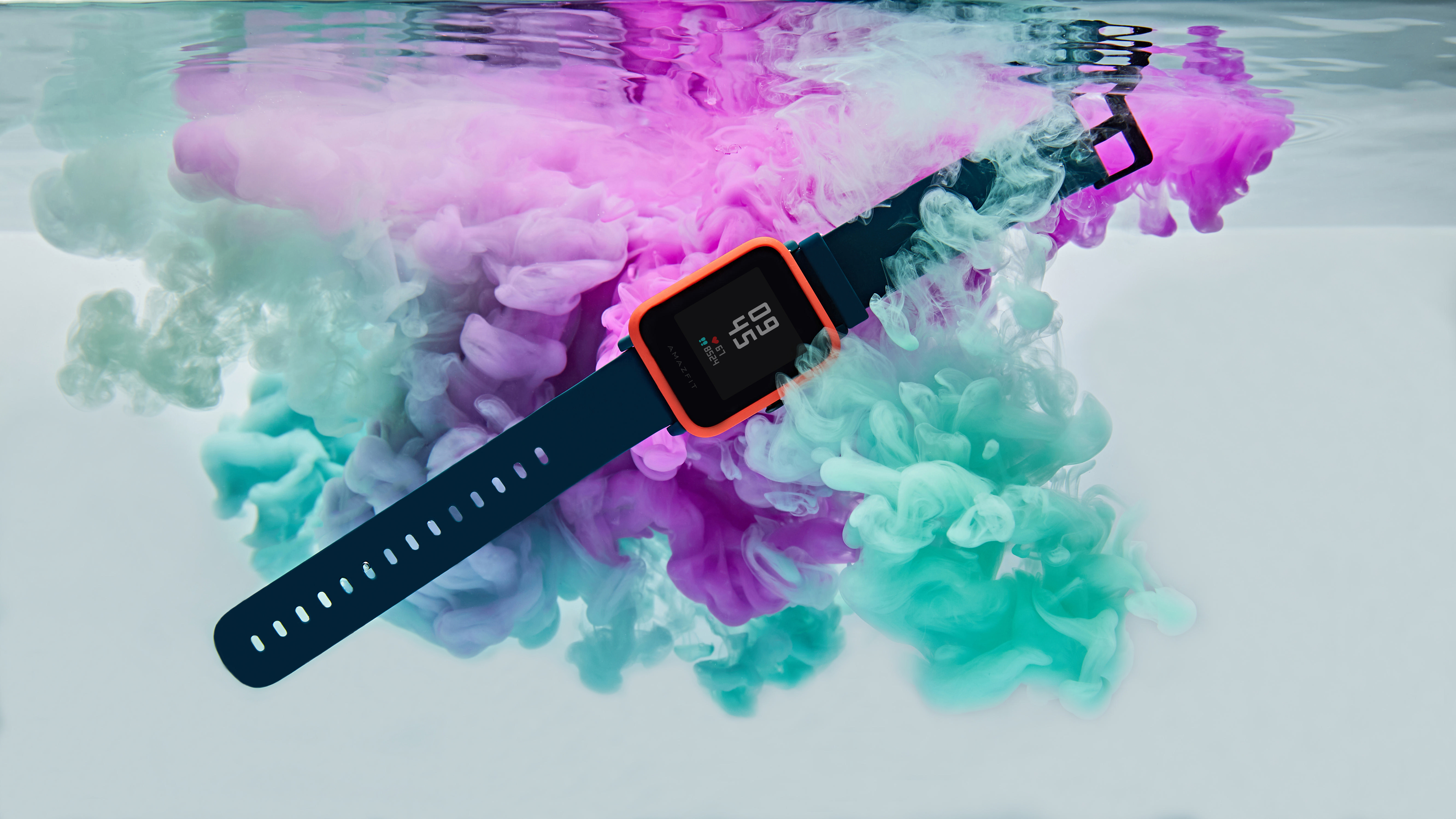 AMAZFIT BIP S, Smartwatch, 85 mm + 110 mm, Red Orange