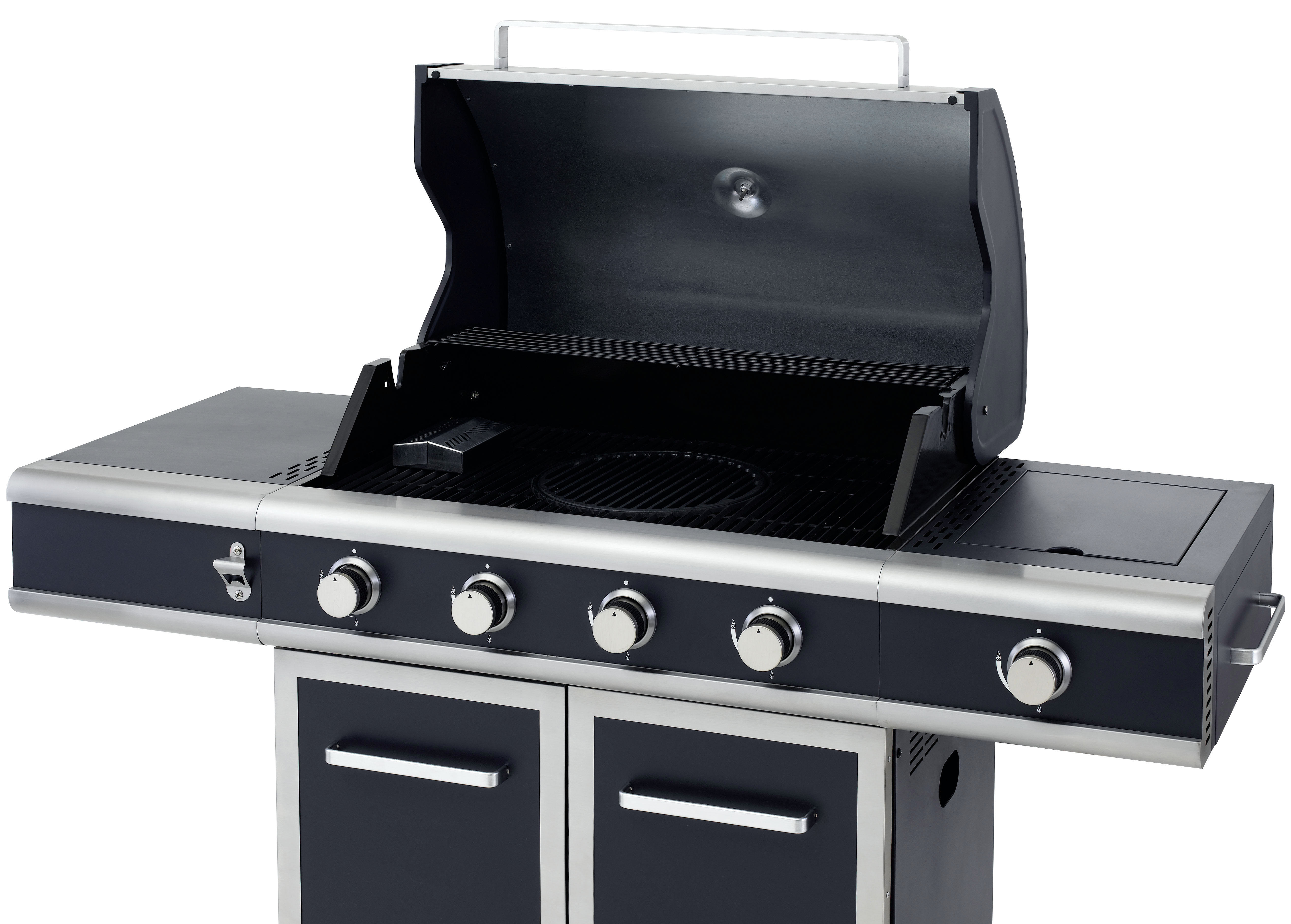 TEPRO 3175 Vancouver Gasgrill, Dunkelblau/Edelstahl (16900 Watt)