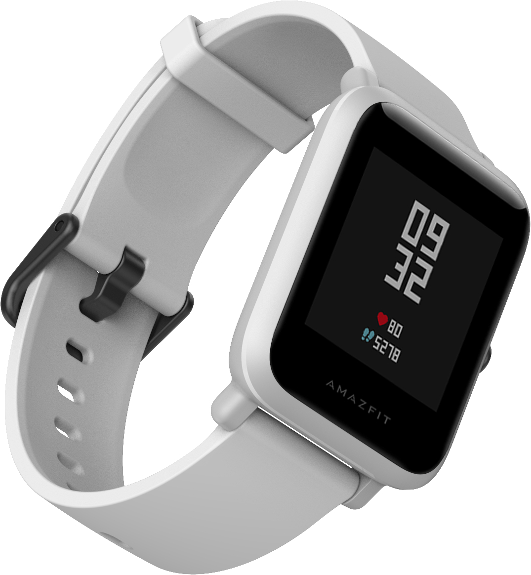AMAZFIT BIP S, Smartwatch, 85 mm + 110 mm, White Rock