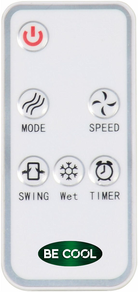 BECOOL BC2AC2001TUF Turmventilator Weiß (60 Watt)