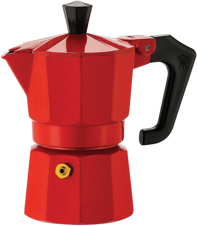 GAT 1360V Kotyogós kávéfőző, 1 személyes, piros