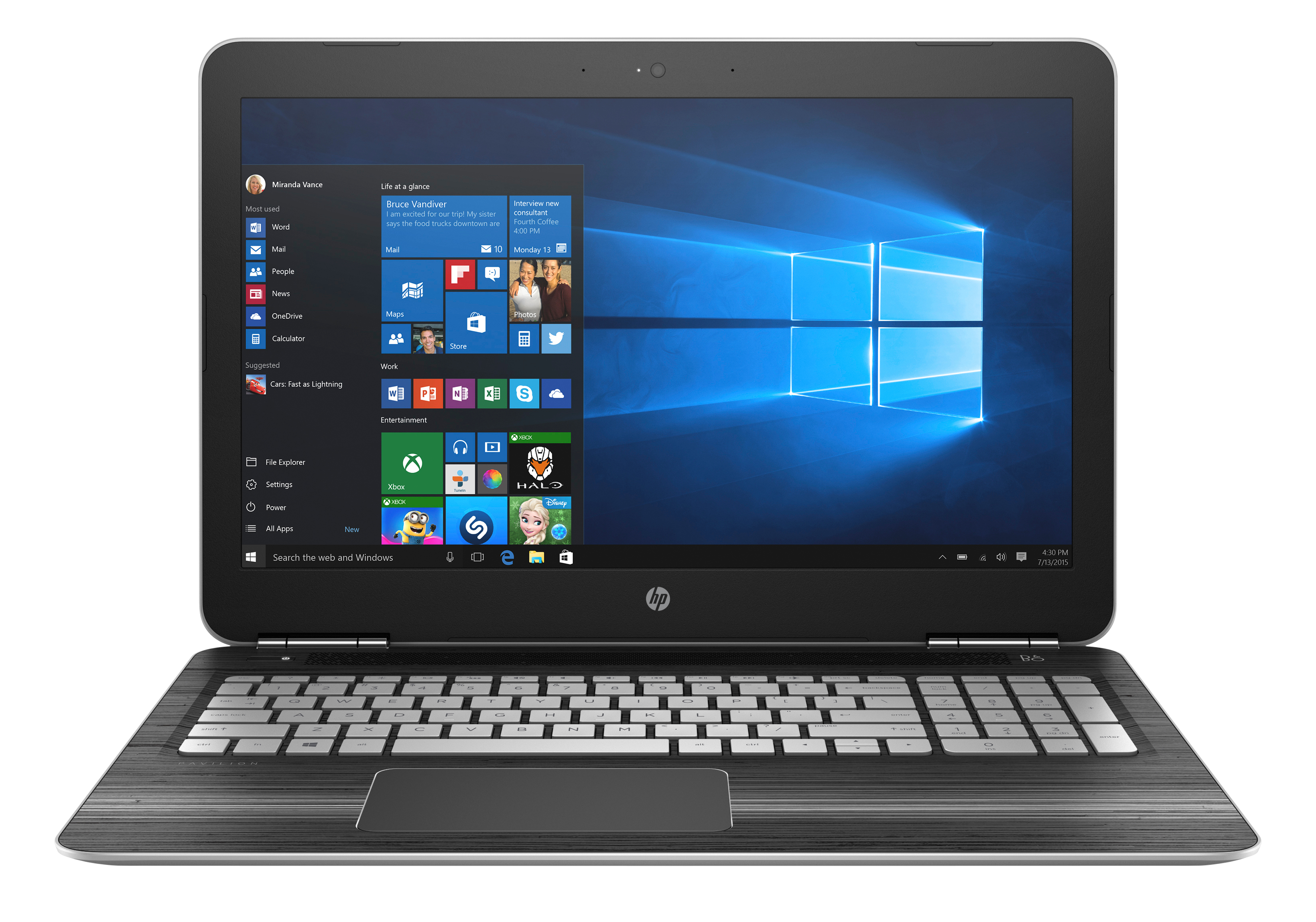 HP Pavilion 15-bc031ng - 15,6 Zoll - Intel® Core™ i7 i7-6700HQ - 12 GB - 1 TB - NVIDIA GeForce® GTX 960 - Windows 10 Home (64 Bit)