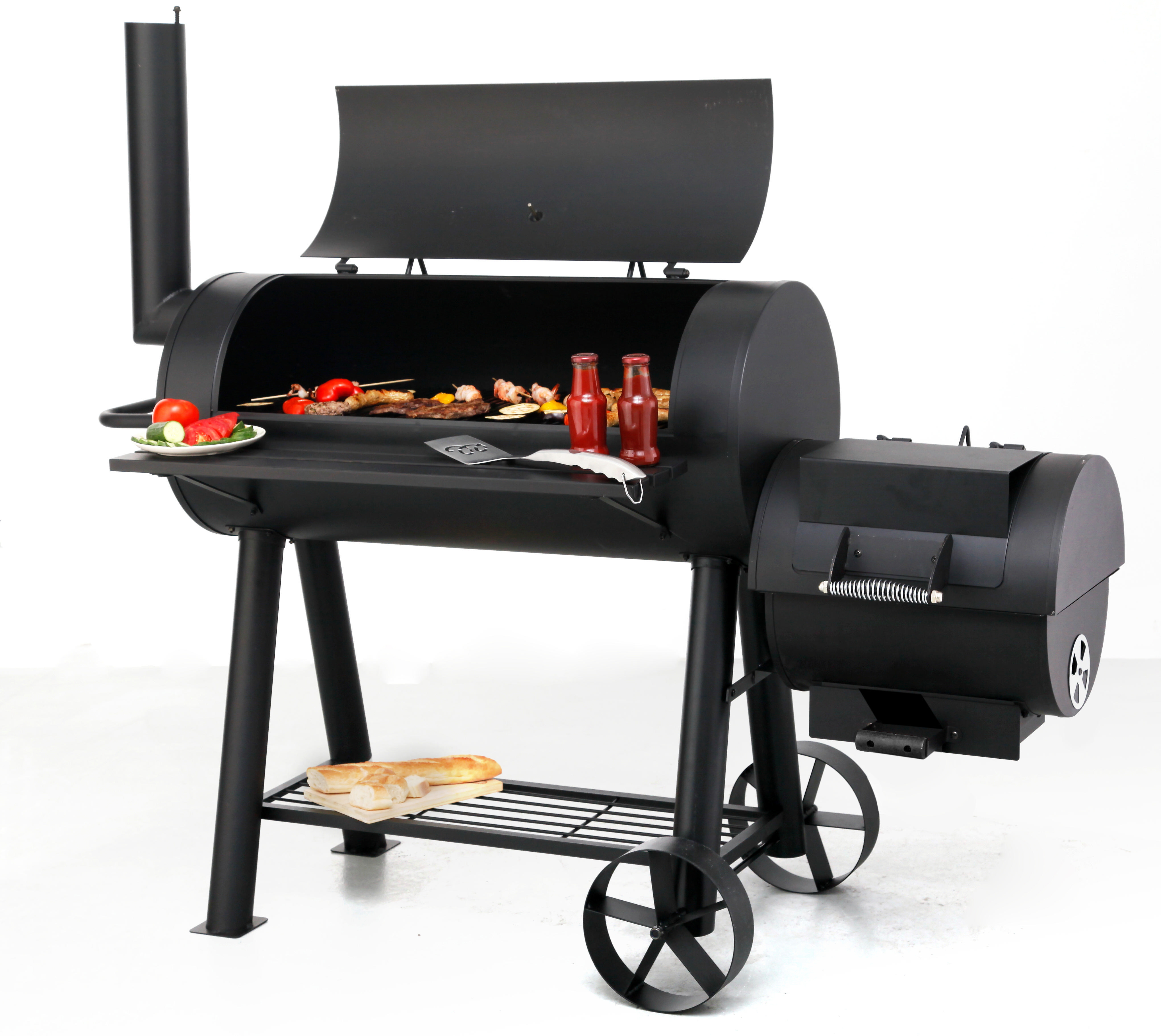 TEPRO 1049 Milwaukee Kohlegrill, Schwarz 