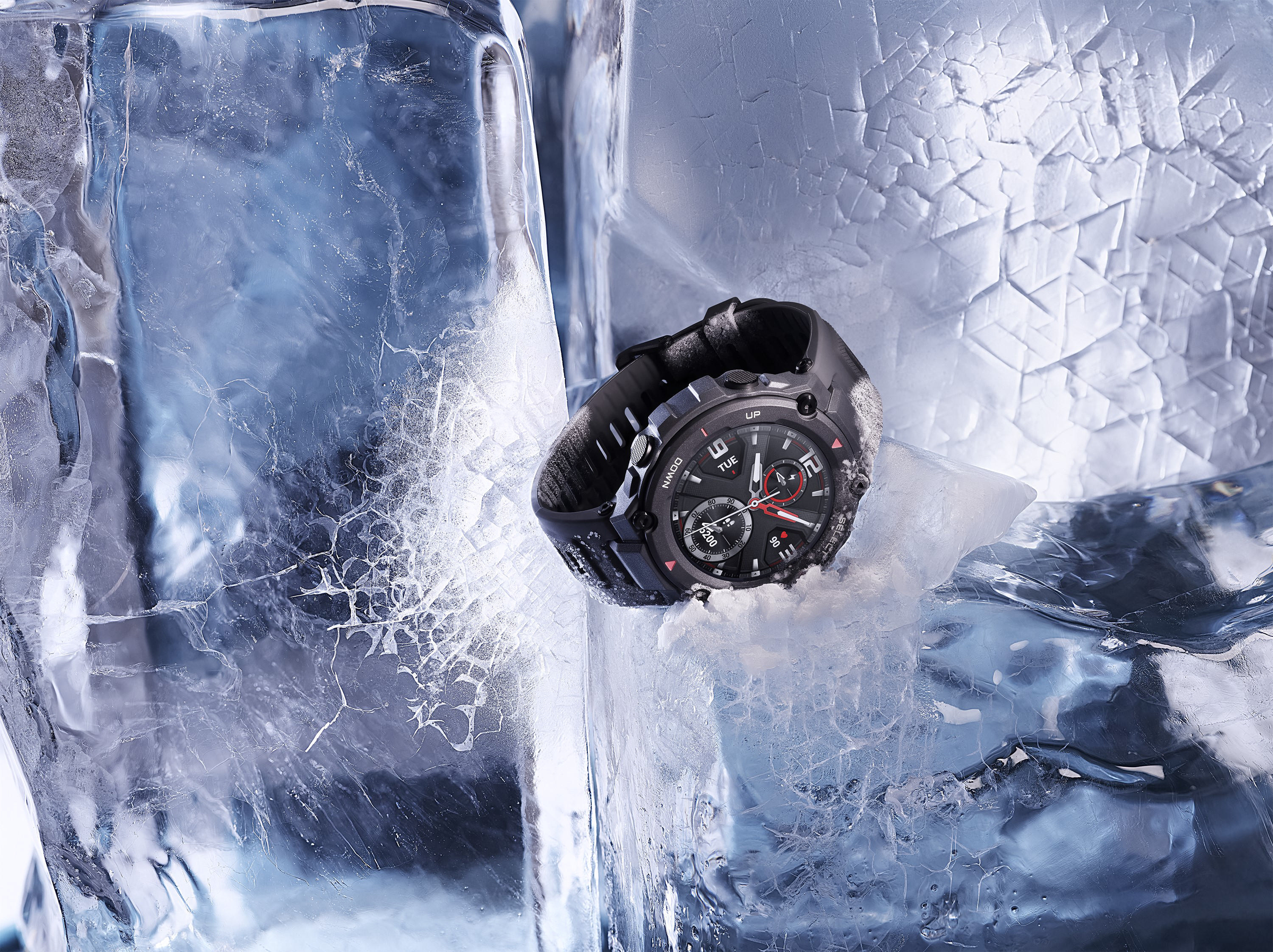AMAZFIT T-Rex, Smartwatch, 78 mm + 123 mm, Gun Gray