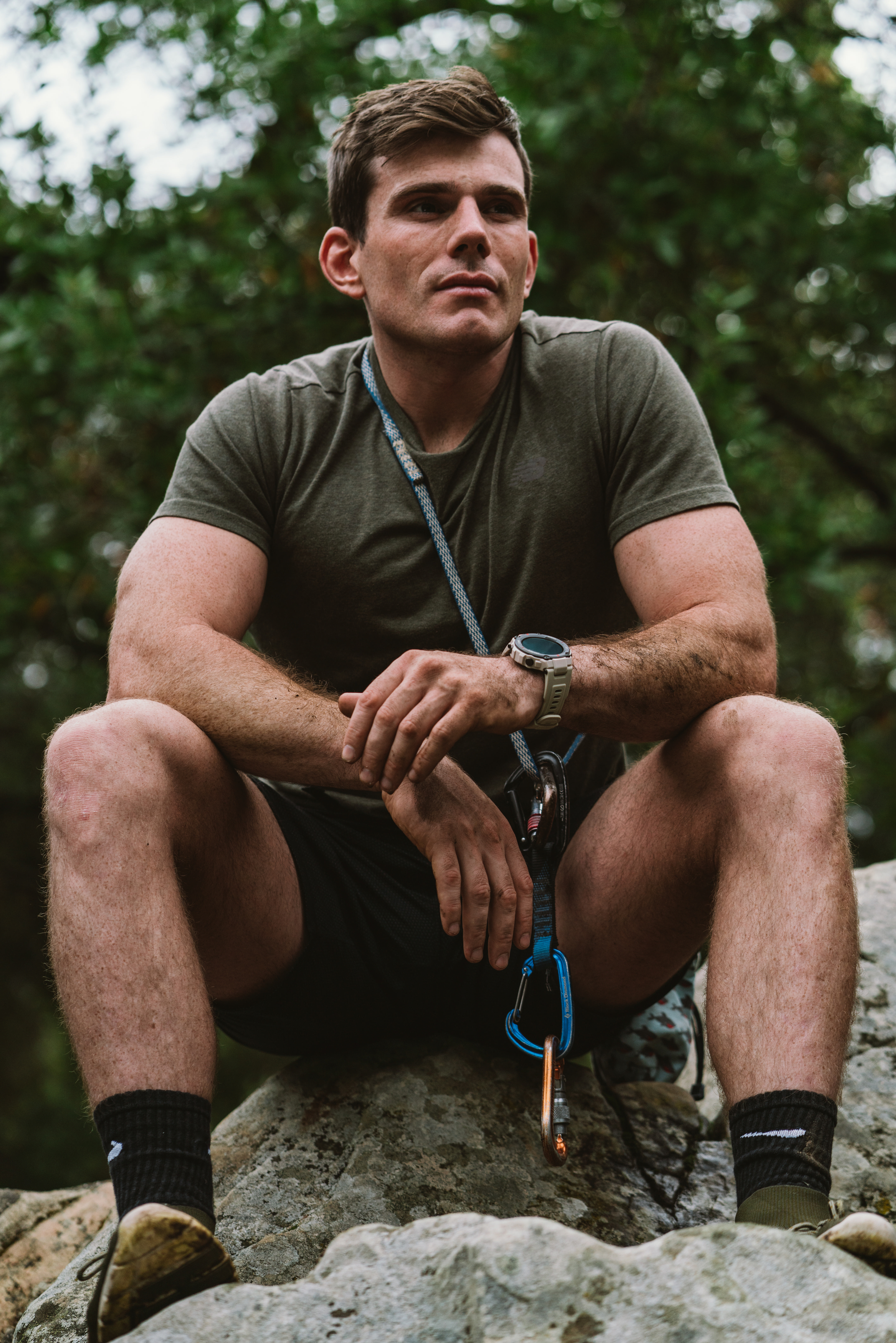 AMAZFIT T-Rex Smartwatch Polymer Silikon, 78 mm + 123 mm, Rex Khaki