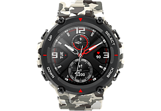 AMAZFIT T-Rex Smartwatch Polymer Silikon, 78 mm + 123 mm, Camo Green