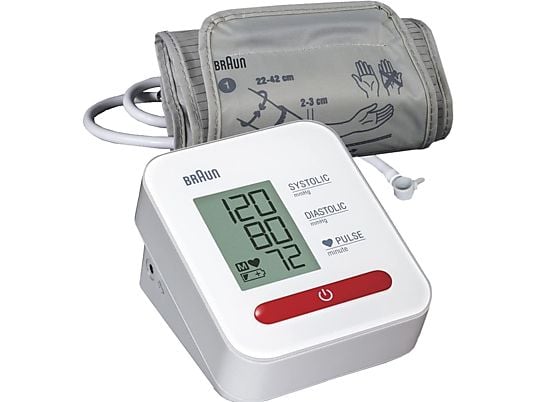 BRAUN ExactFit 1 - Misuratore pressione sanguigna (Bianco)