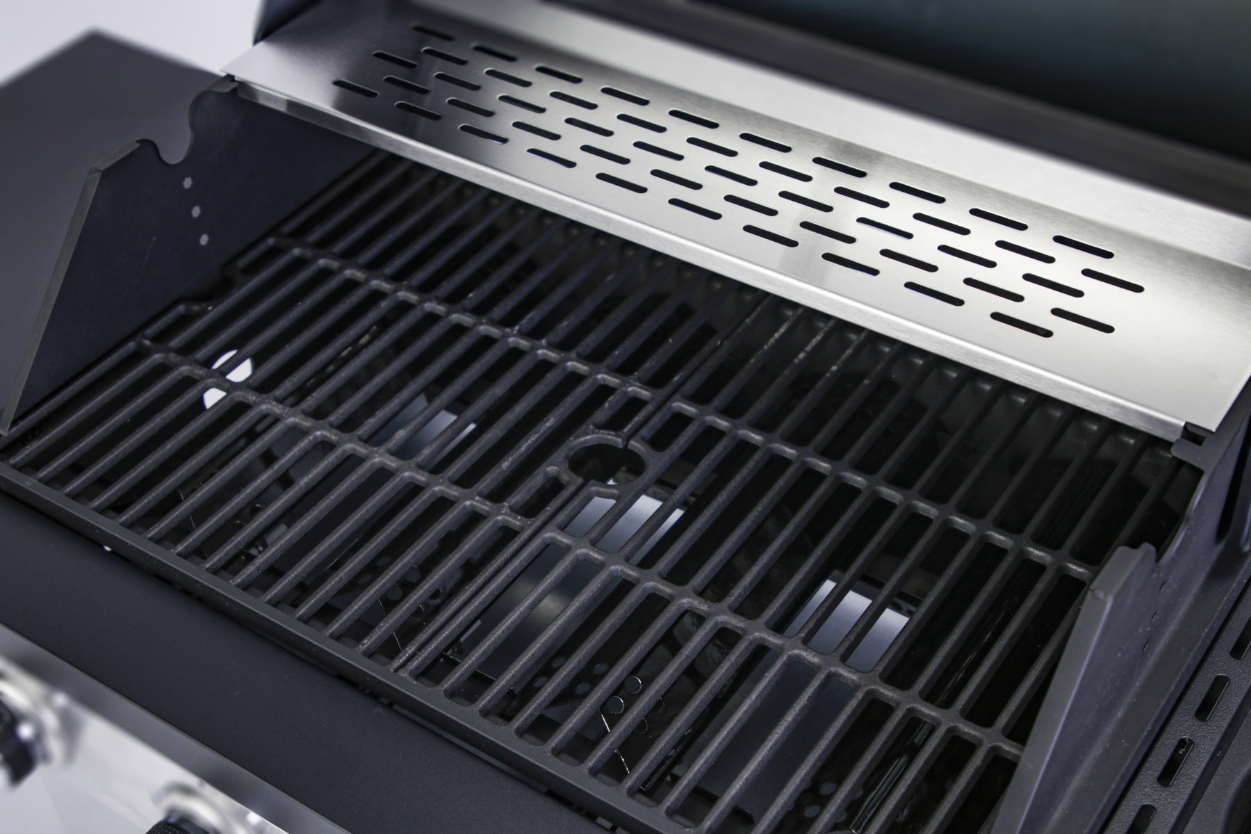 EL FUEGO AY0585 San Antonio 4+1 Gasgrill, Silber/Schwarz (13700 Watt)