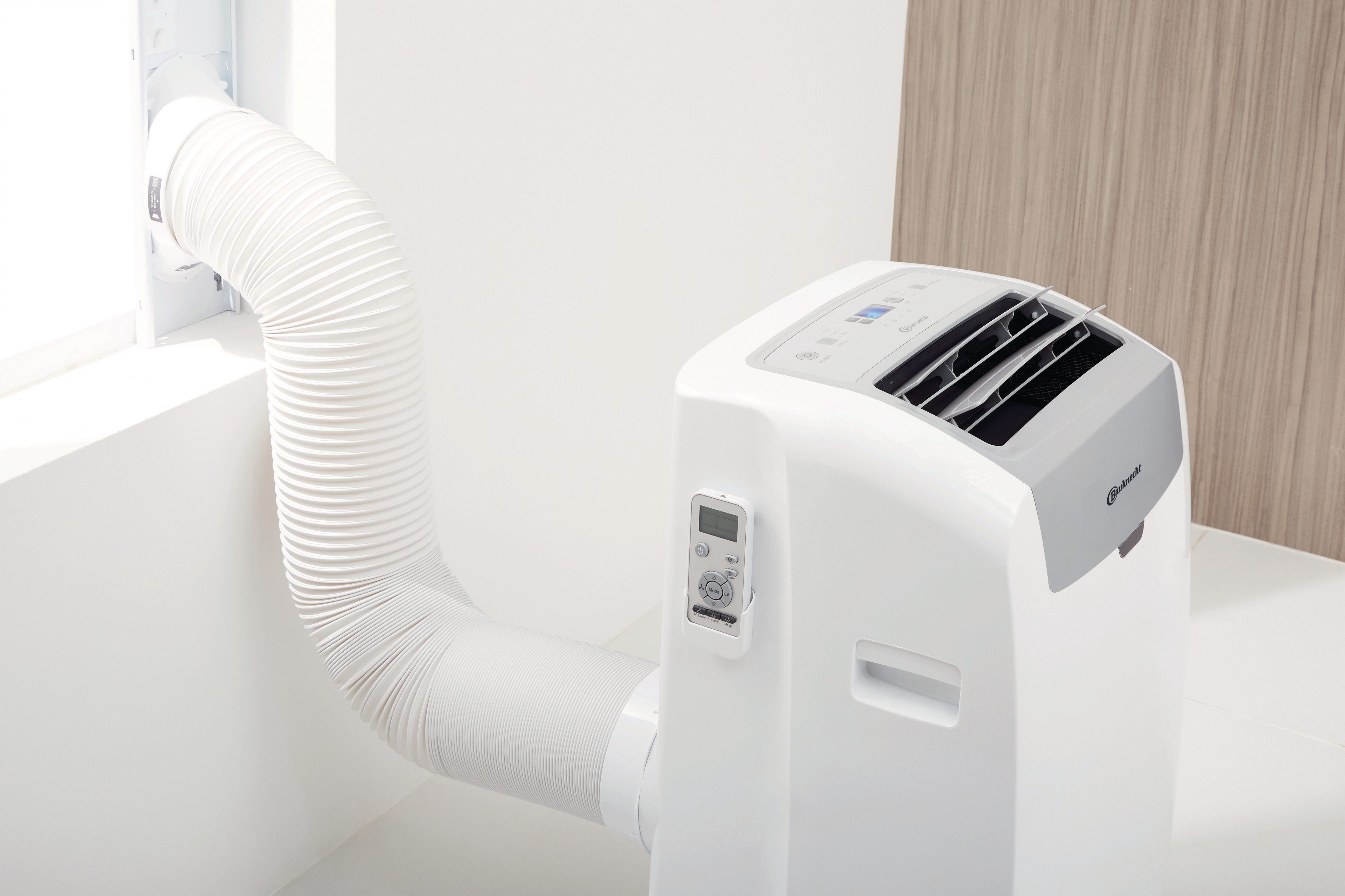 BAUKNECHT PACW29HP BK Klimagerät Weiß (Max. Raumgröße: 30 m², EEK: A+)