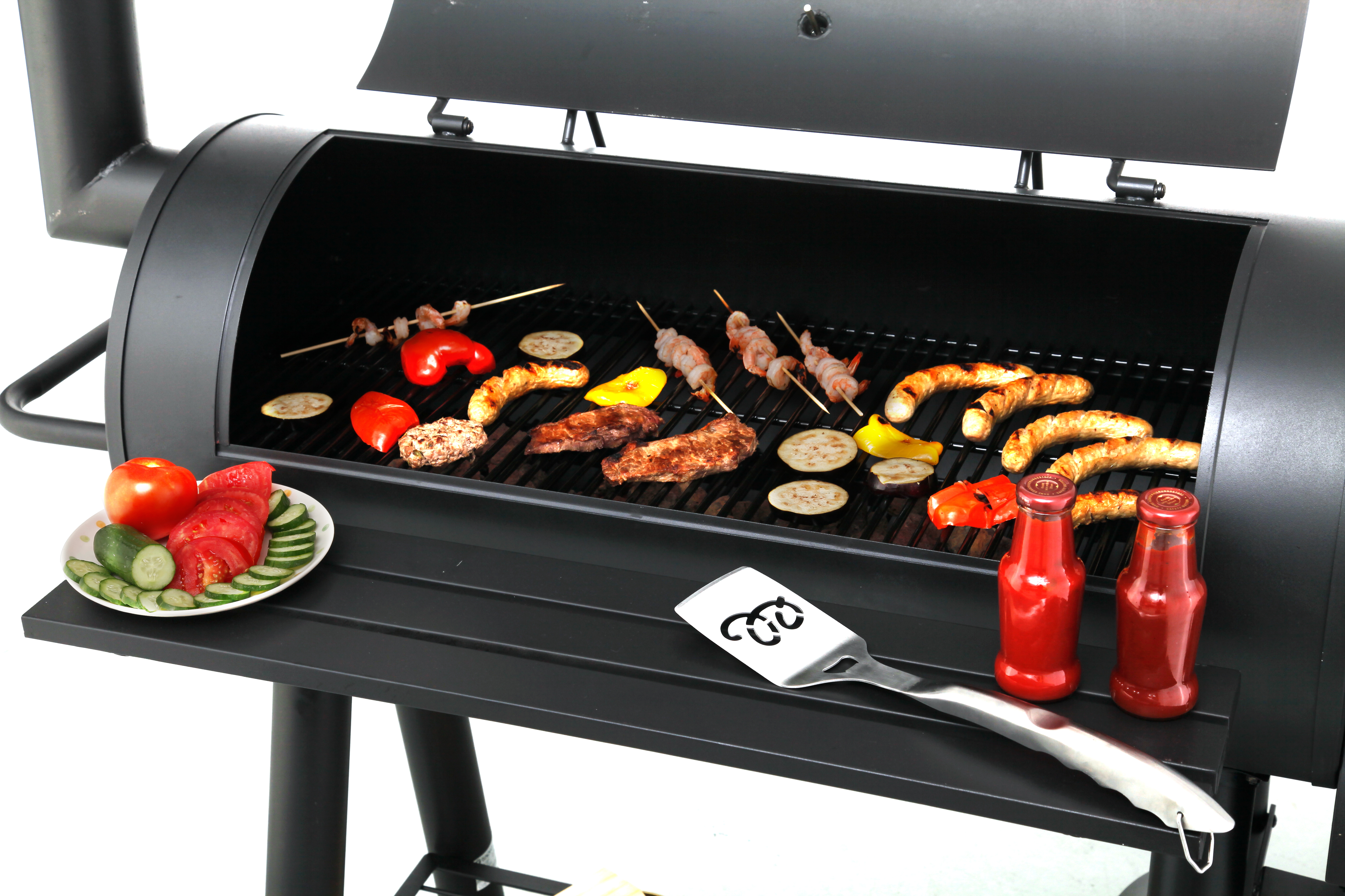 TEPRO 1049 Milwaukee Kohlegrill, Schwarz 