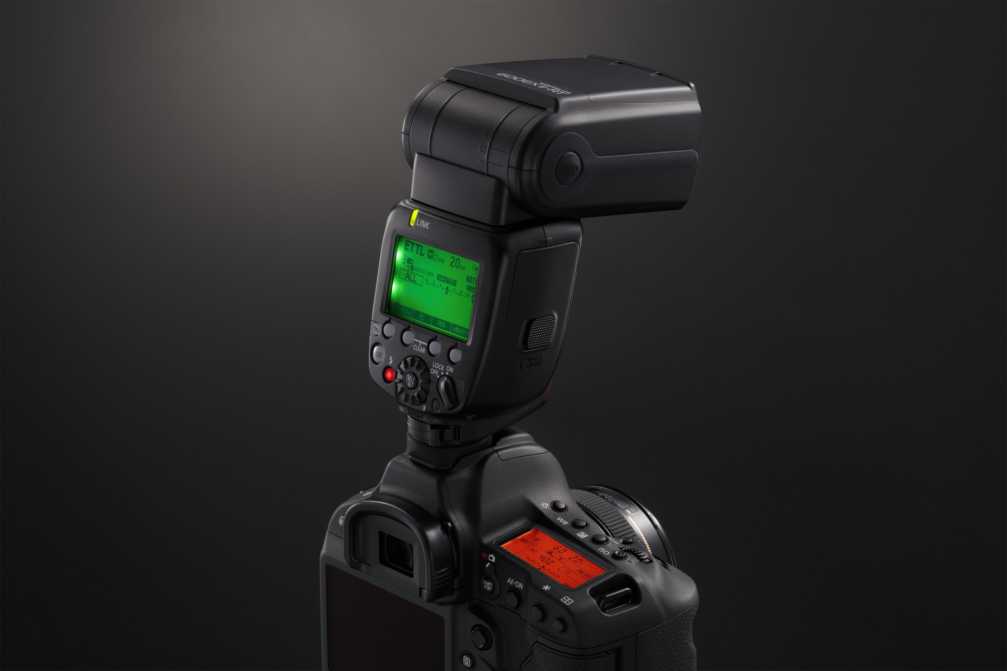 CANON Speedlite 600EX II-RT Aufsteckblitz für Canon (60 (bei Brennweite 200 mm), E-TTL II, E-TTL, TTL)
