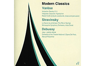 Edgard Varèse, Igor Stravinsky, Claude Debussy - Modern Classics (CD)