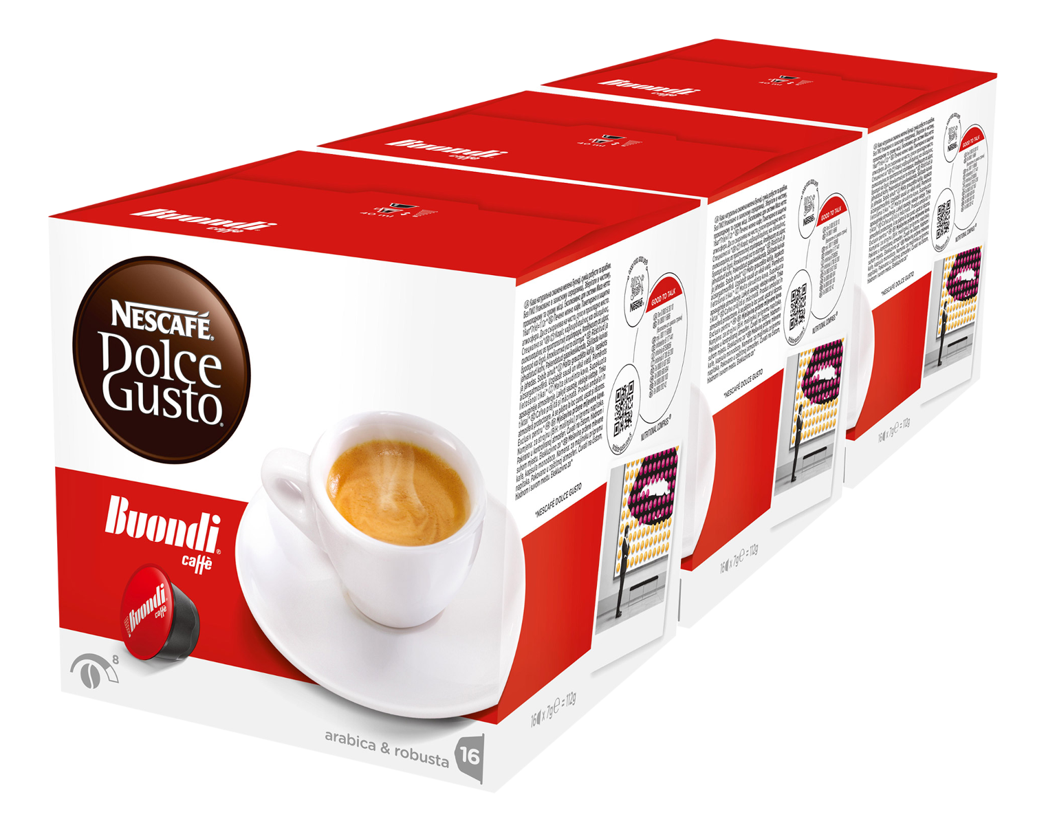 NESCAFÉ Dolce Gusto Espresso Buondi - Kafeekapseln
