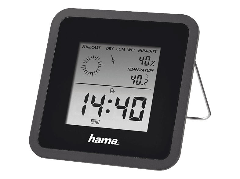 HAMA TH50 - Thermo-/Hygrometer (Schwarz)