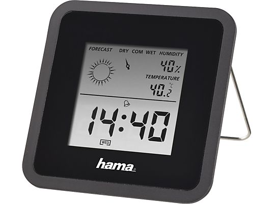 HAMA TH50 - Thermomètre/hygromètre (Noir)